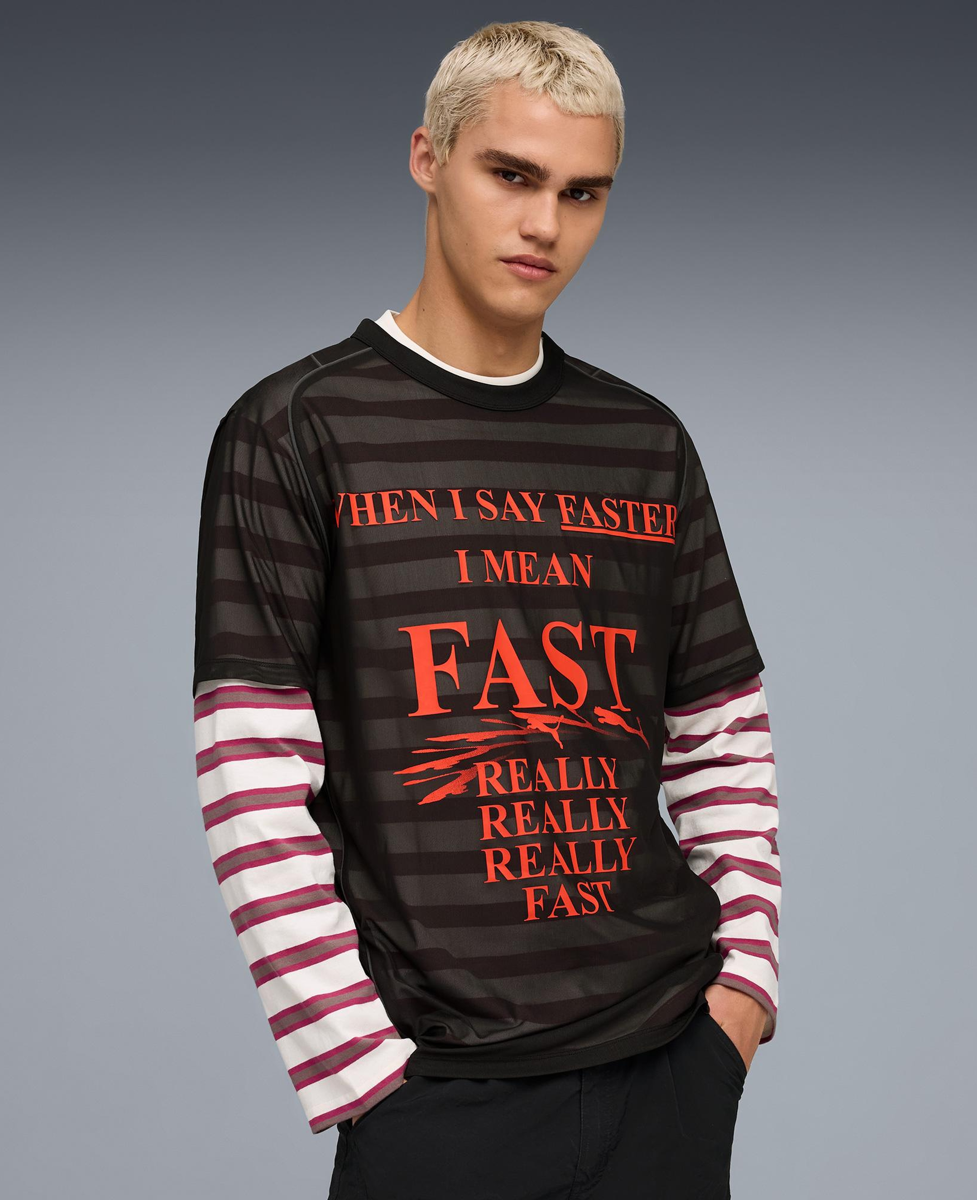 Puma Nine to Five Mesh Kadın Siyah Tişört