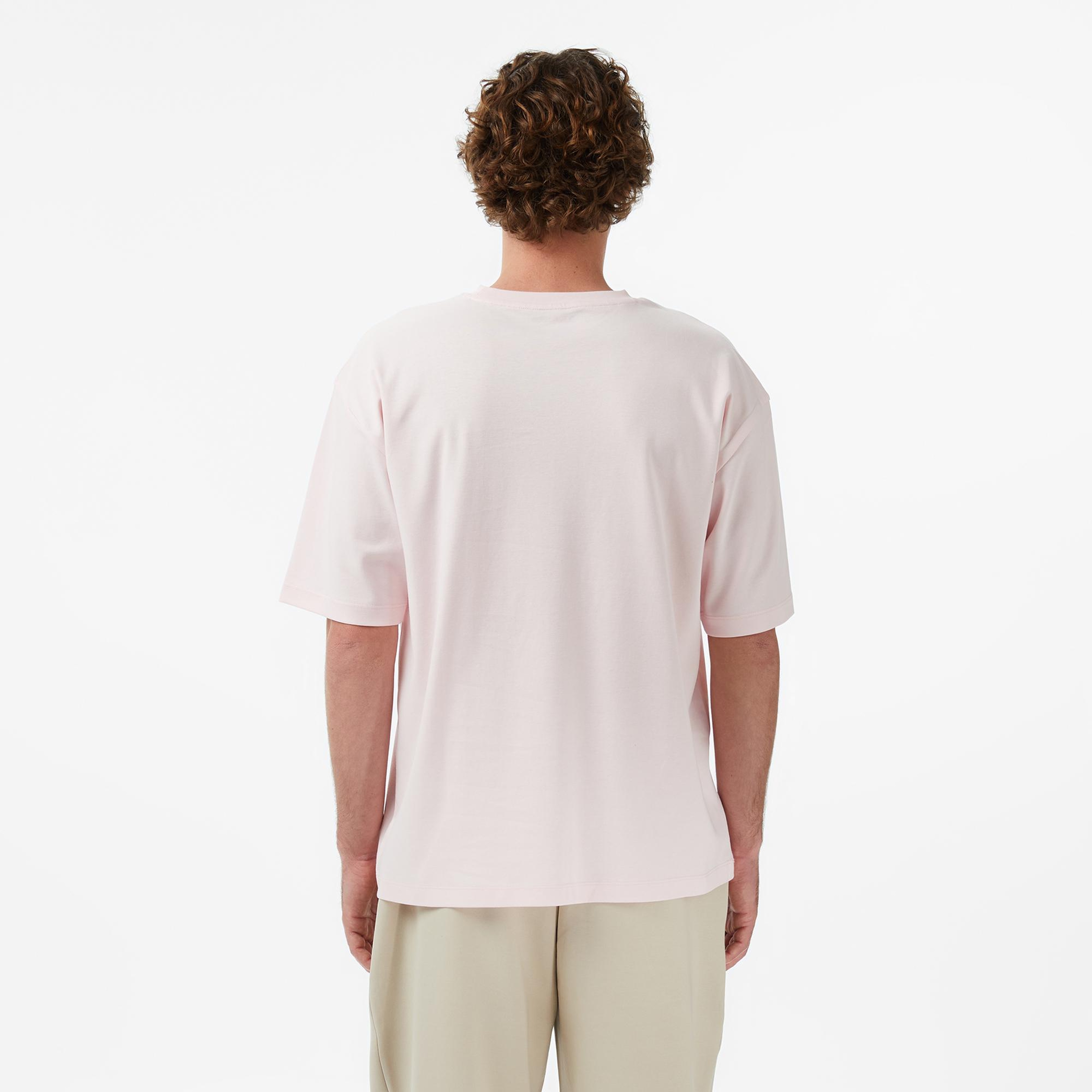 UNITED4 Regular Fit Erkek Pembe T-Shirt