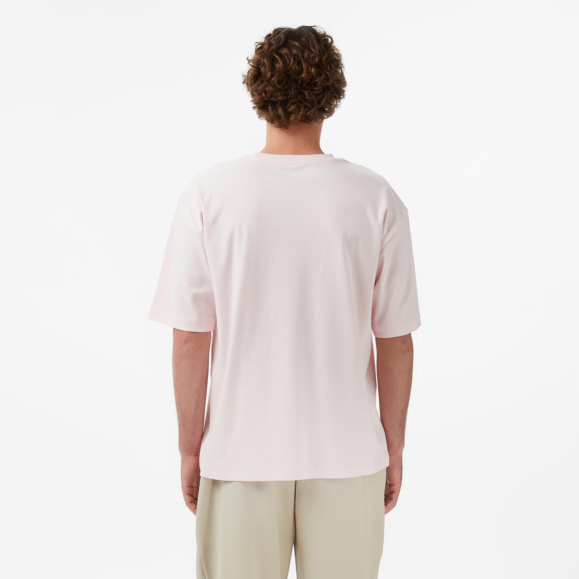 UNITED4 Regular Fit Erkek Pembe T-Shirt