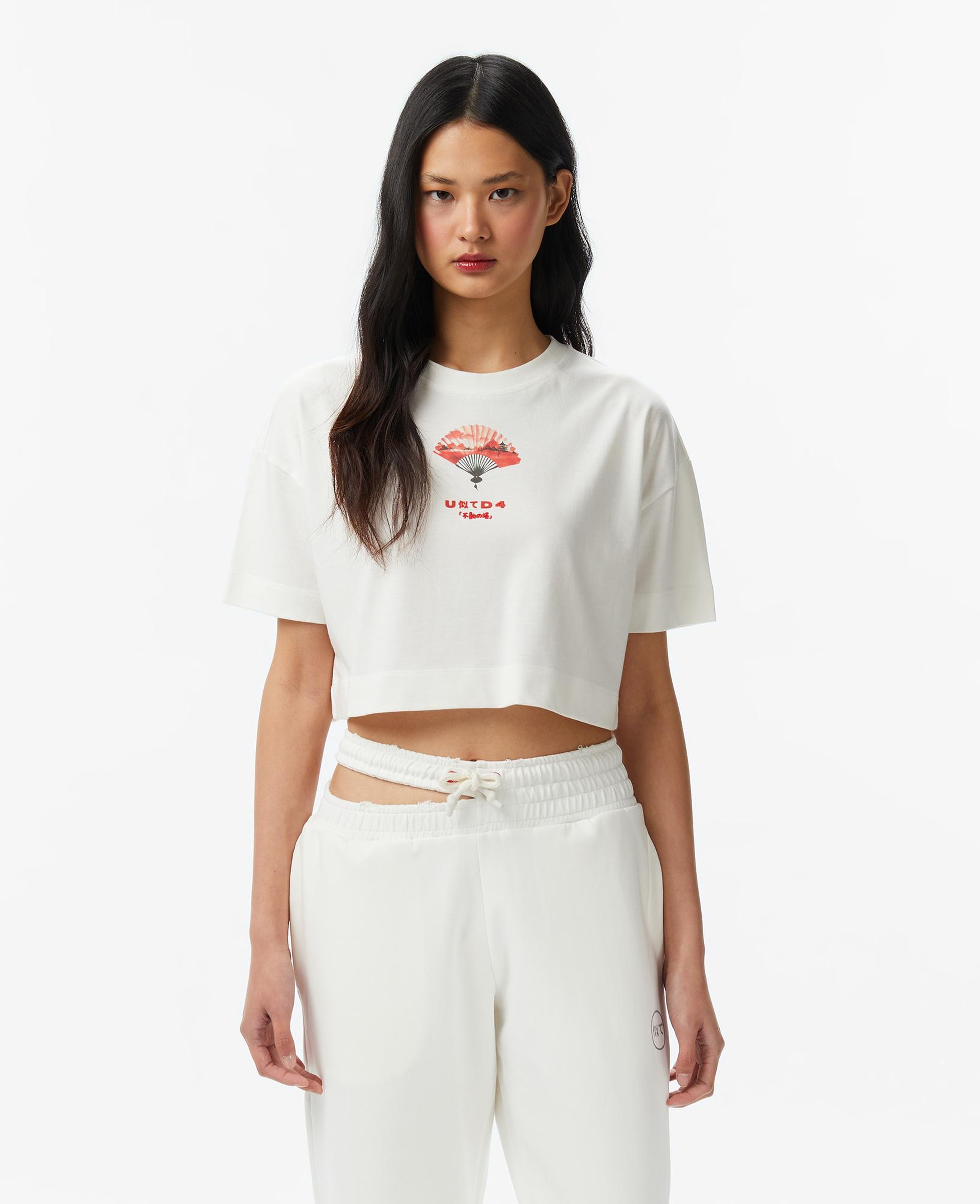 UNITED4 Regular Fit Kadın Siyah T-Shirt