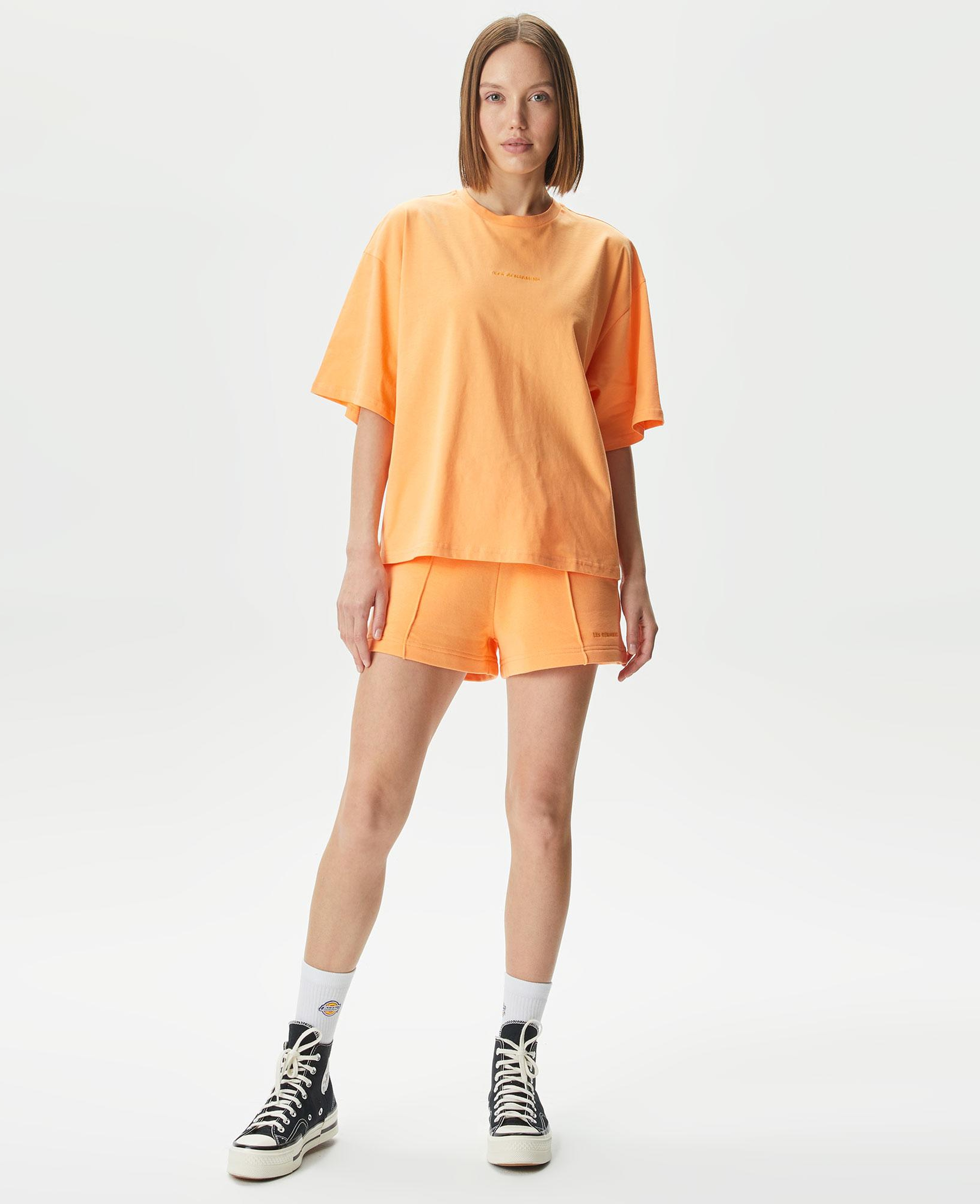 Les Benjamins Essential 302 Kadın Turuncu T-Shirt