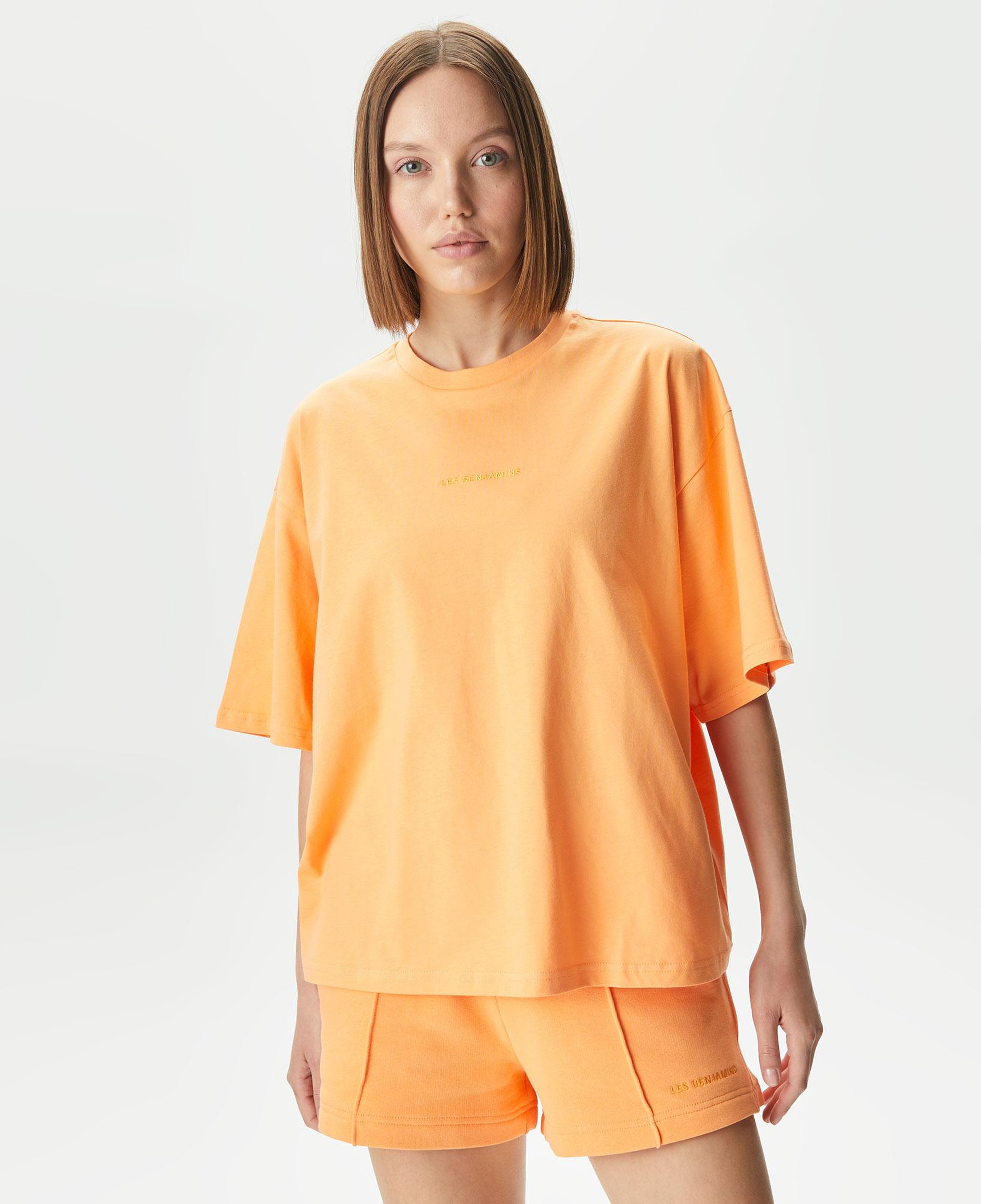 Les Benjamins Essential 302 Kadın Turuncu T-Shirt