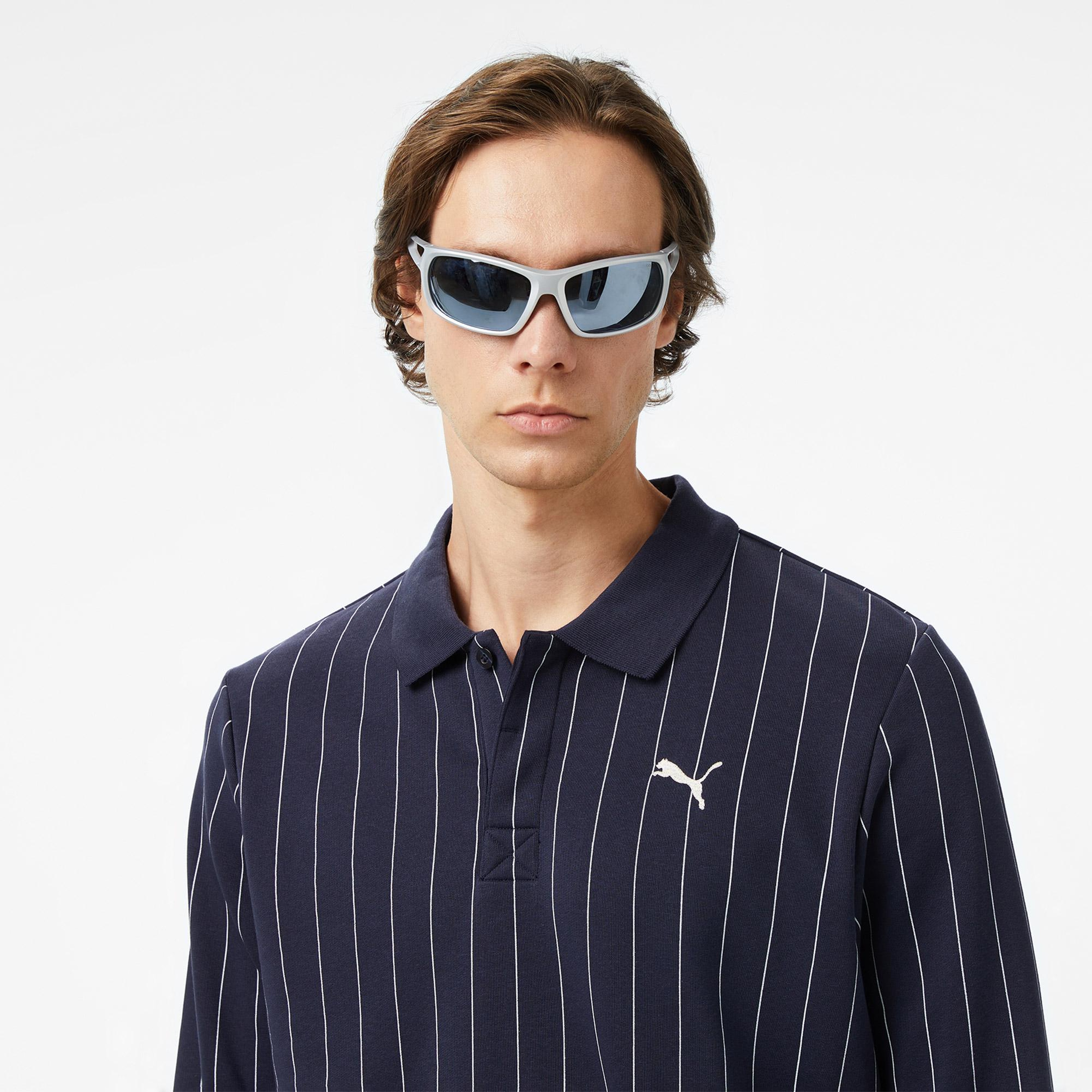 Puma  CLASS POLO TR Erkek Lacivert Sweatshirt
