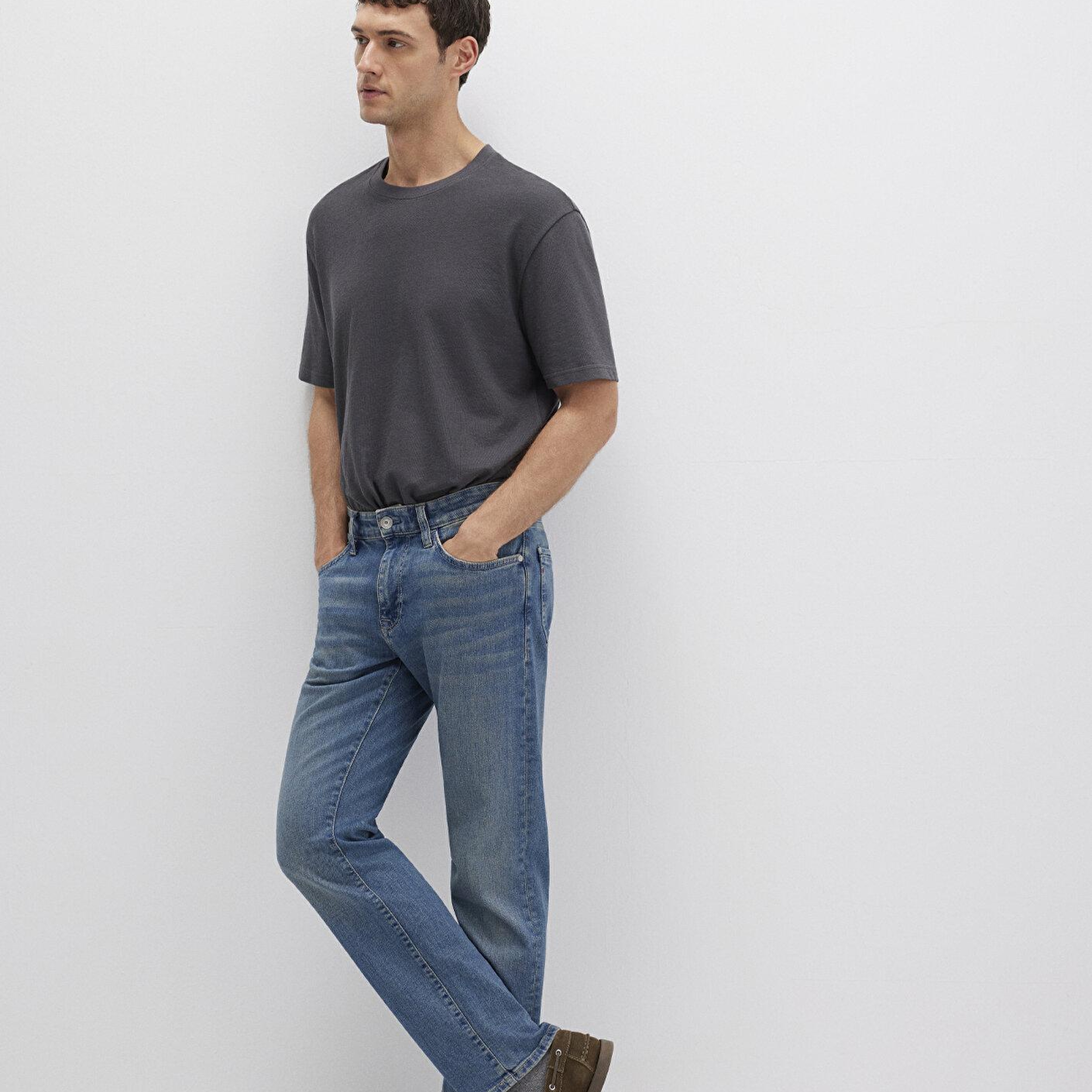 Mavi Hunter Mavi Premium Puslu Indigo Mavisi Jean Pantolon 0020233454