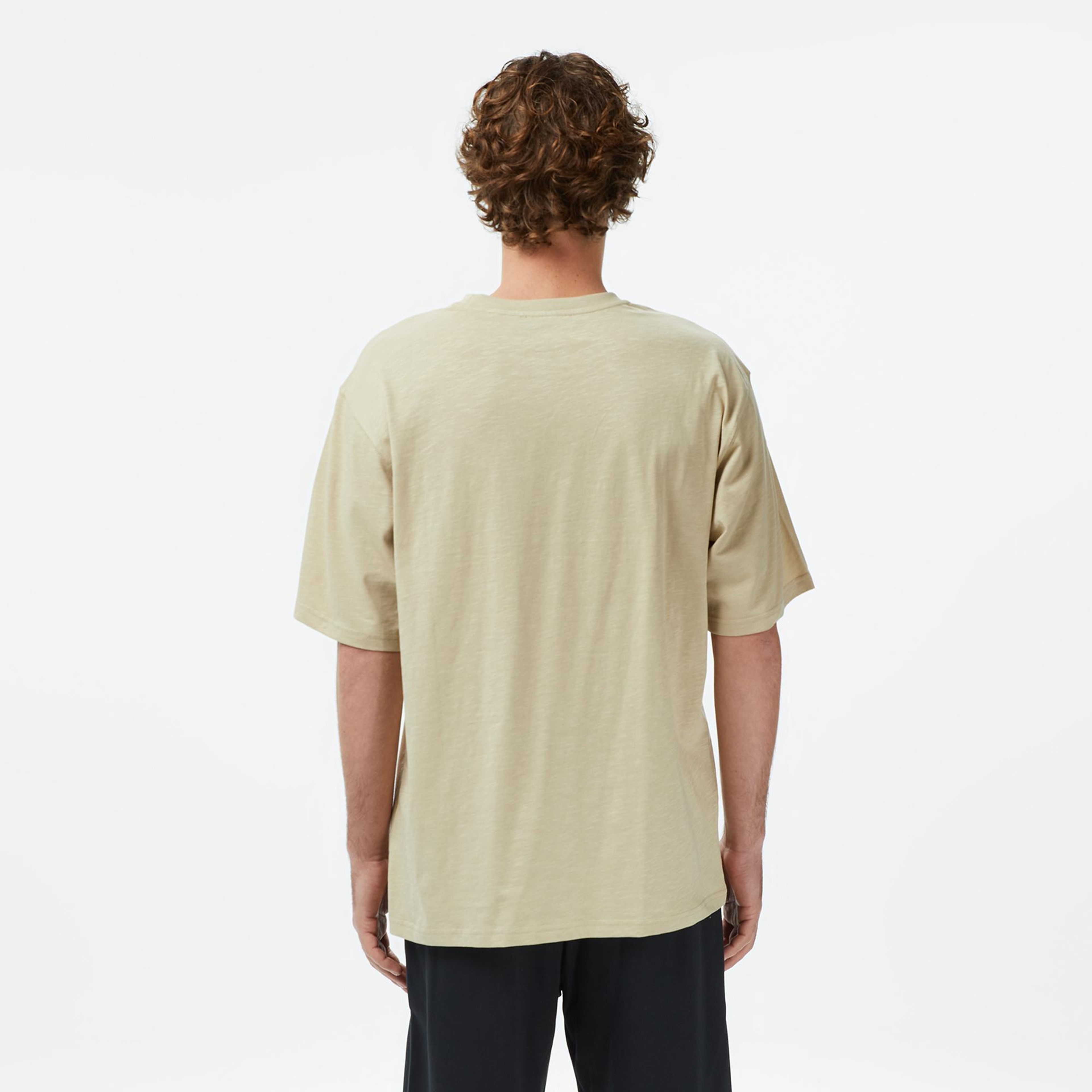 Les Benjamins Essentials 316 Erkek Bej T-Shirt