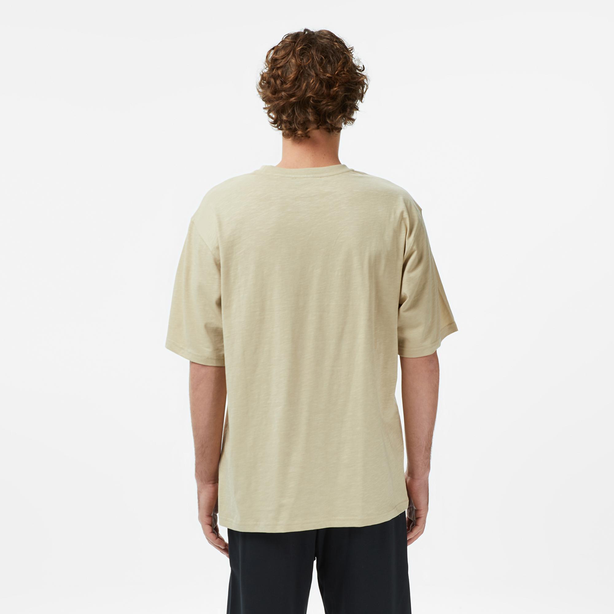 Les Benjamins Essentials 316 Erkek Bej T-Shirt