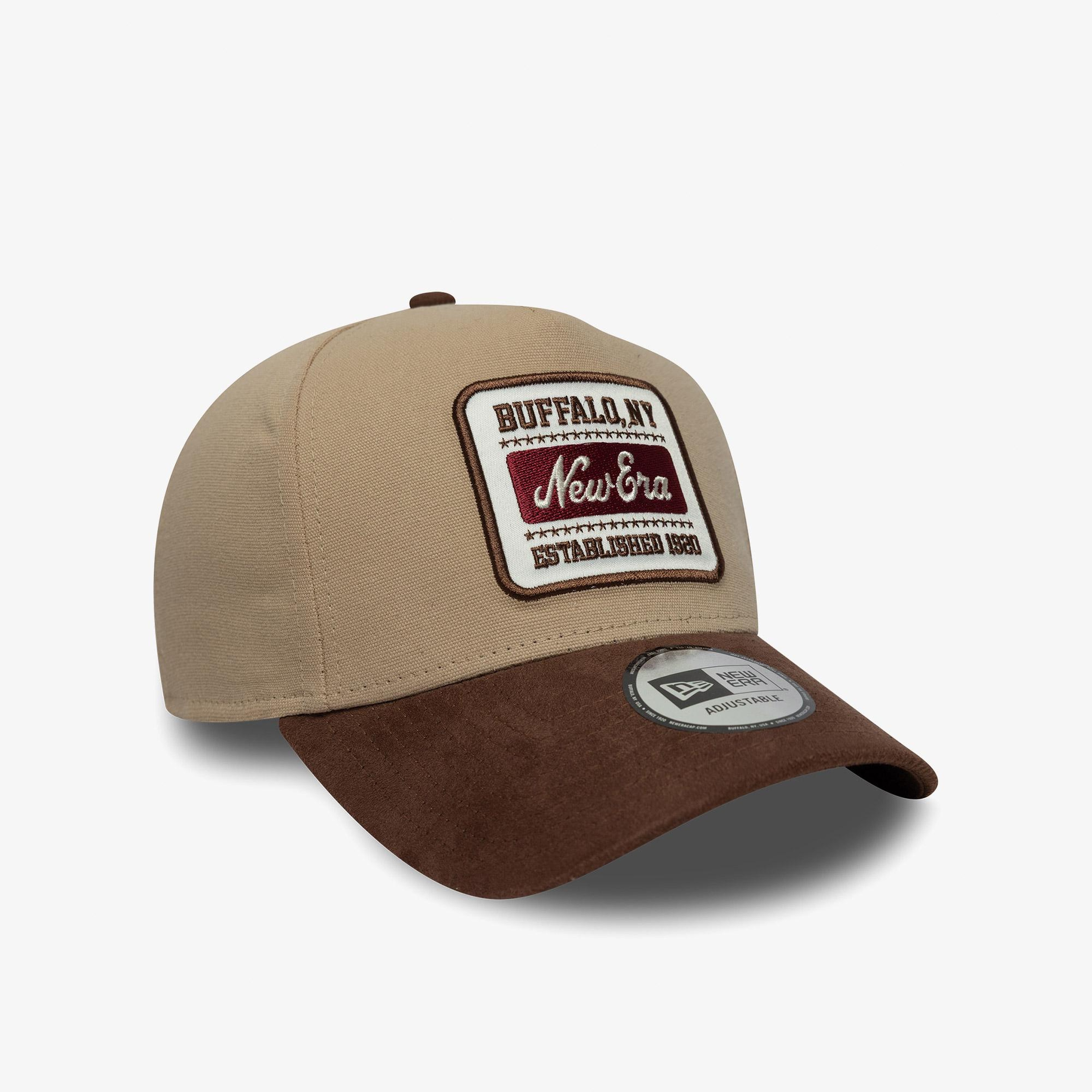 New Era Suede Eframe Unisex Bej Şapka