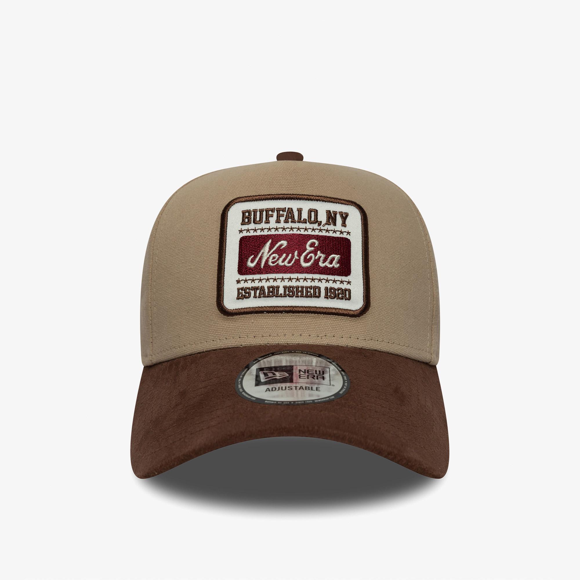New Era Suede Eframe Unisex Bej Şapka