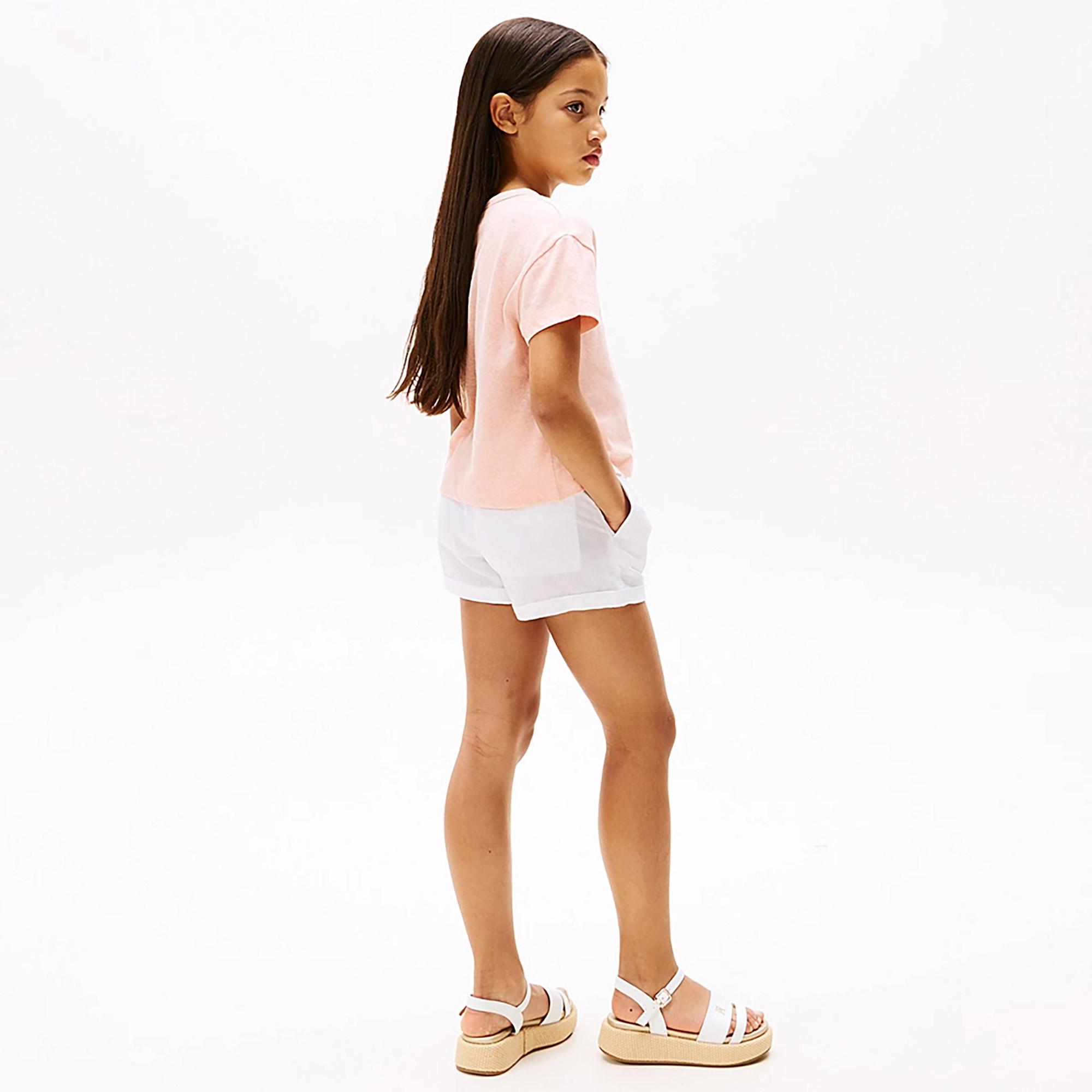 Tommy Hilfiger Çocuk Pembe T-Shirt