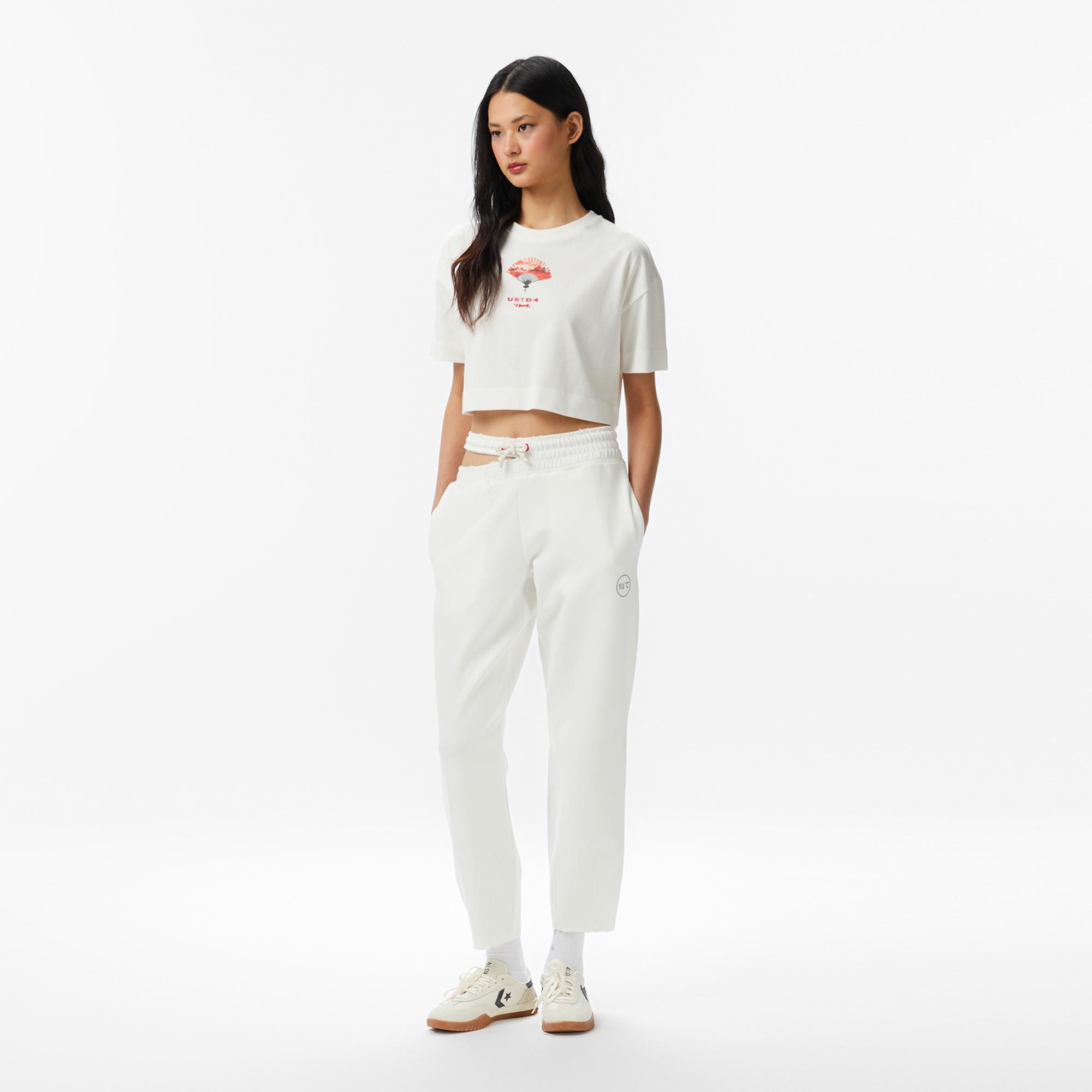 UNITED4 Regular Fit Kadın Bej Pantolon