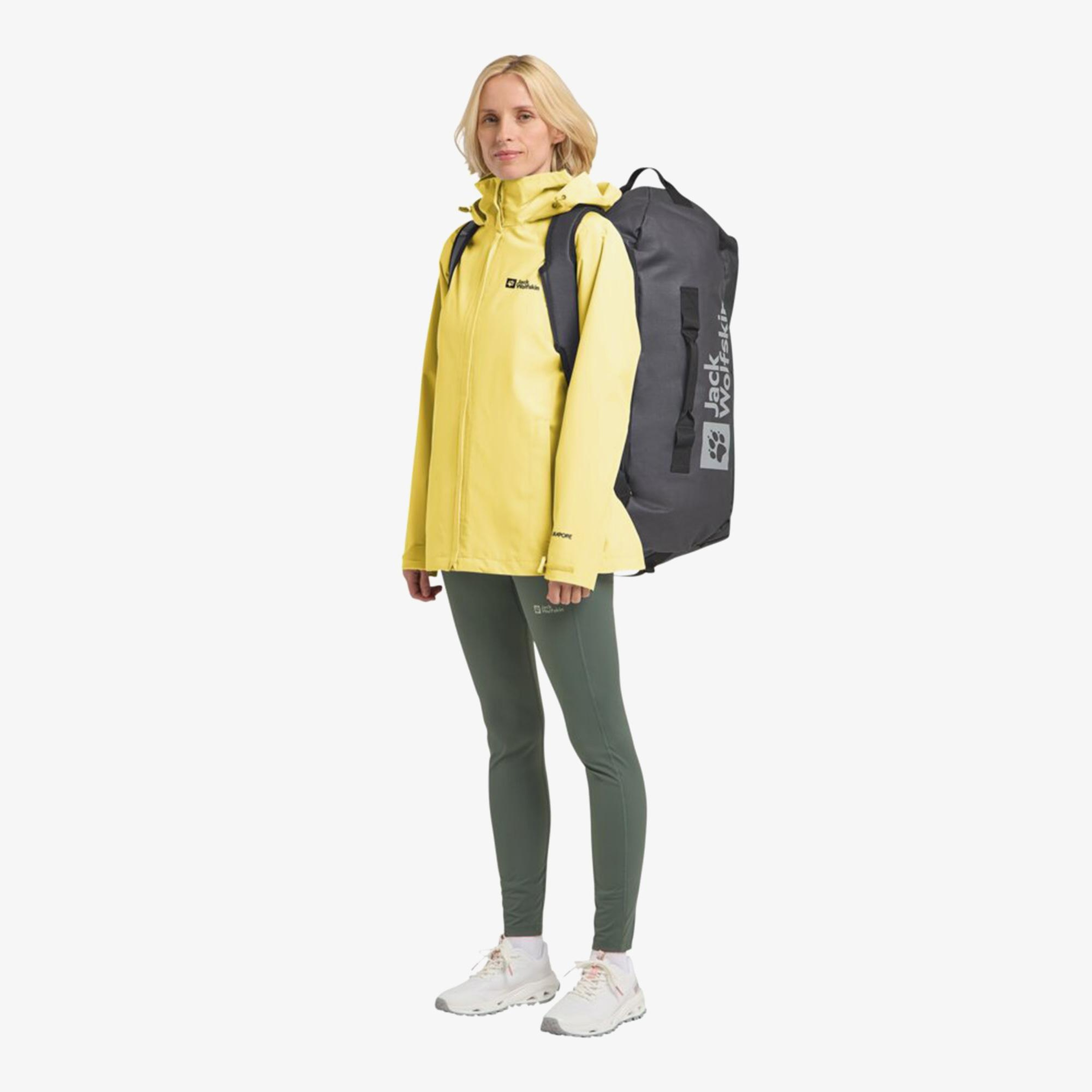 Jack Wolfskin Trailtime 2L Kadın Sarı Ceket