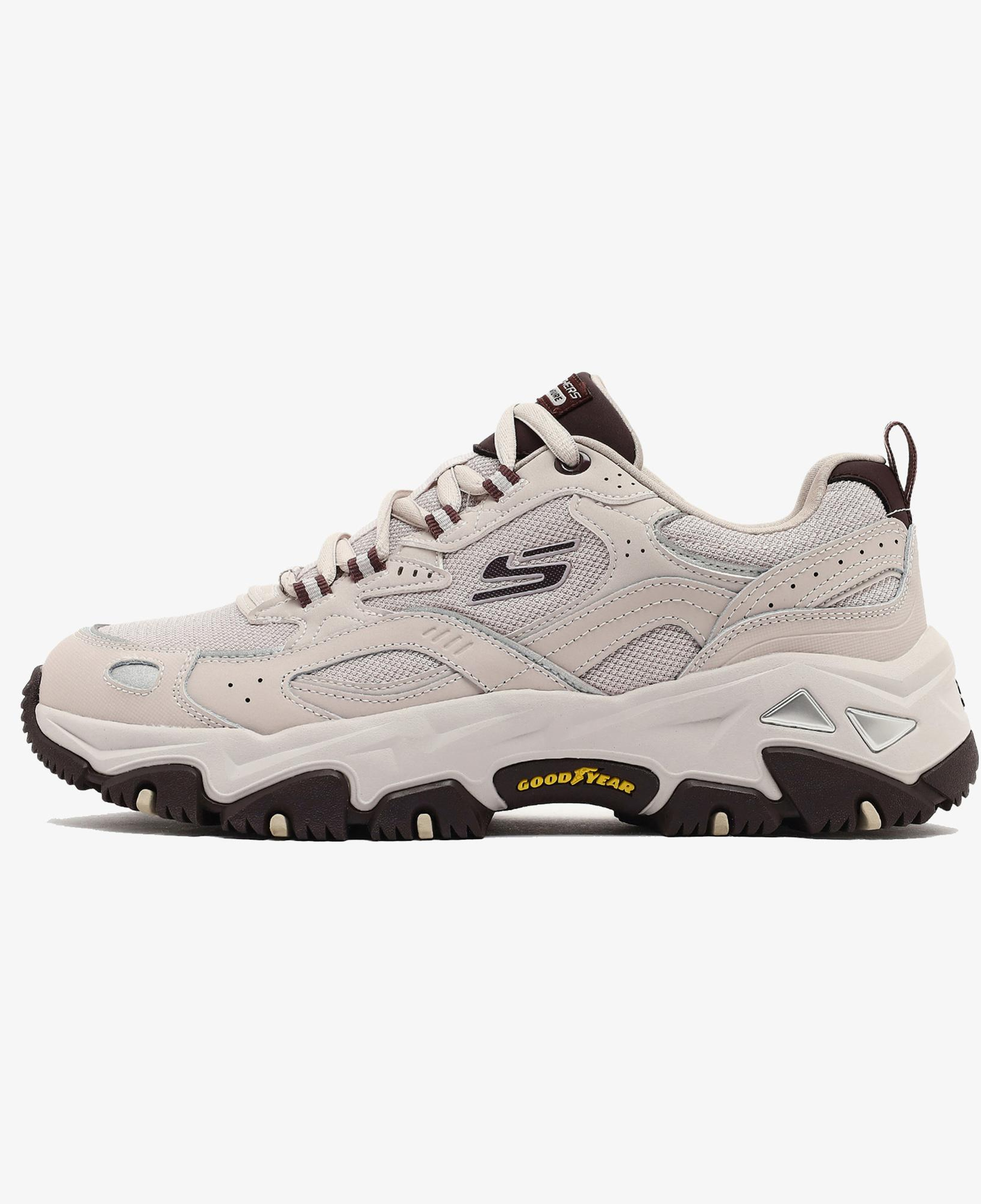 Skechers D'Lites Hiker Erkek Gri Spor Ayakkabı