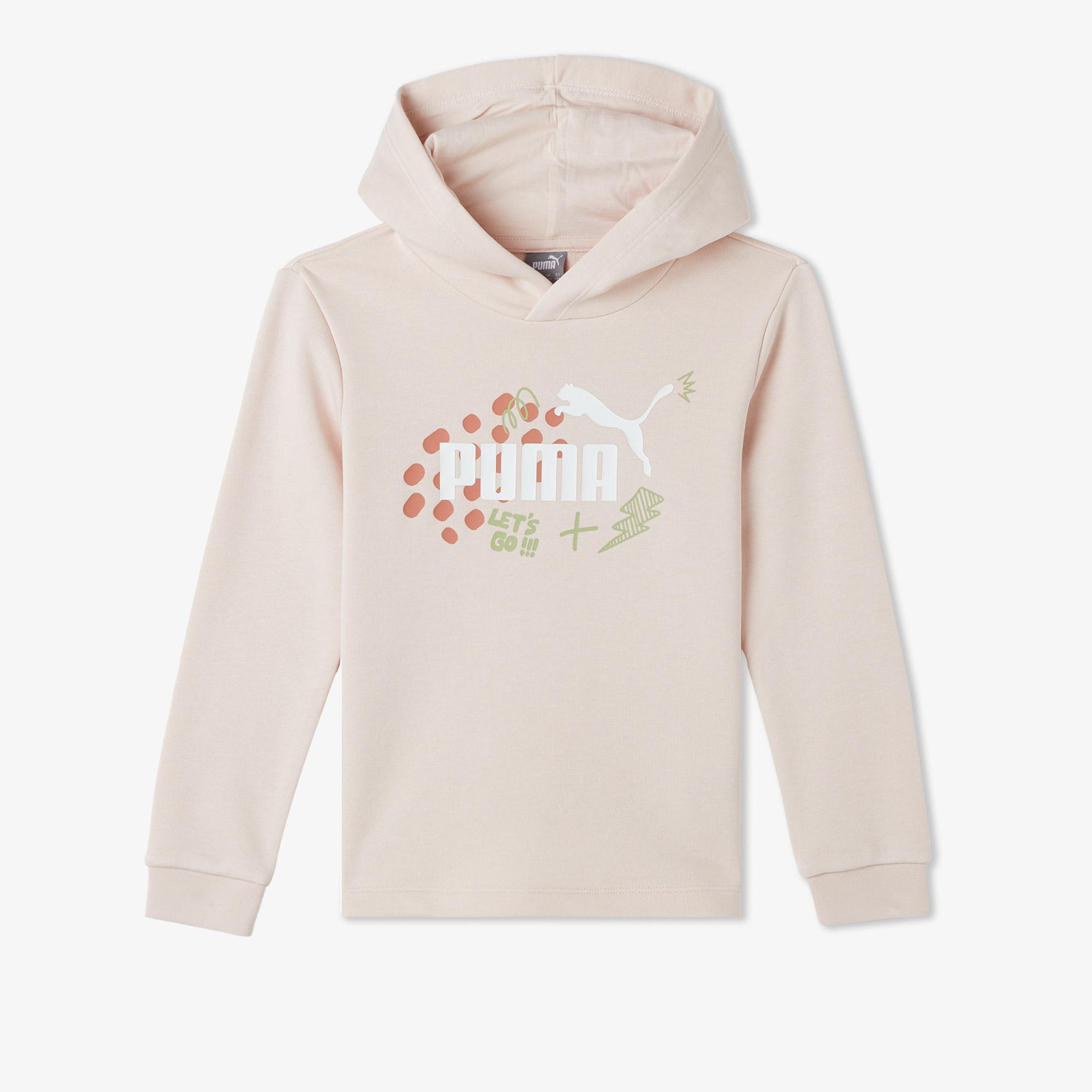 Puma Ess+ FC Hoodie Çocuk Pembe Hoodie