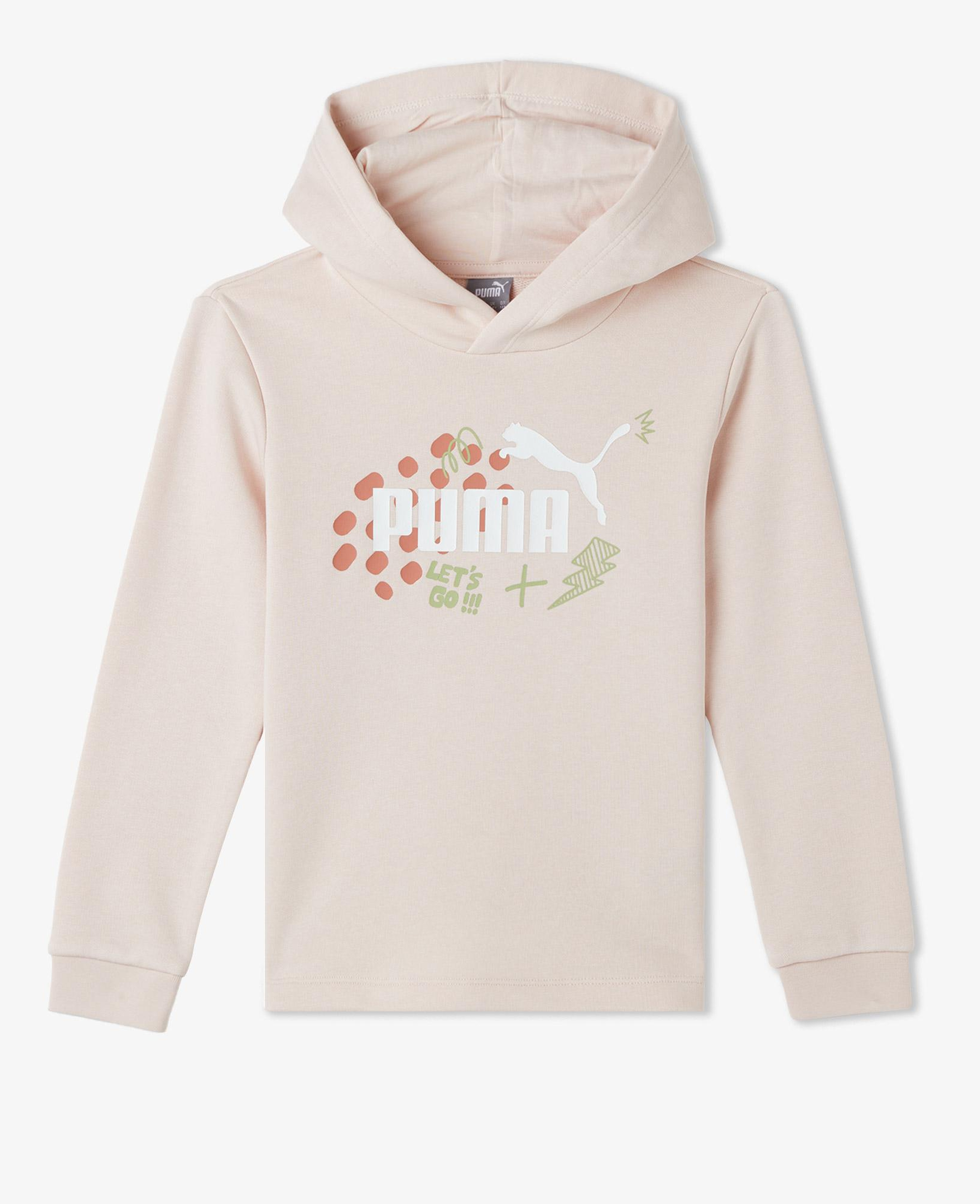 Puma Ess+ FC Hoodie Çocuk Pembe Hoodie