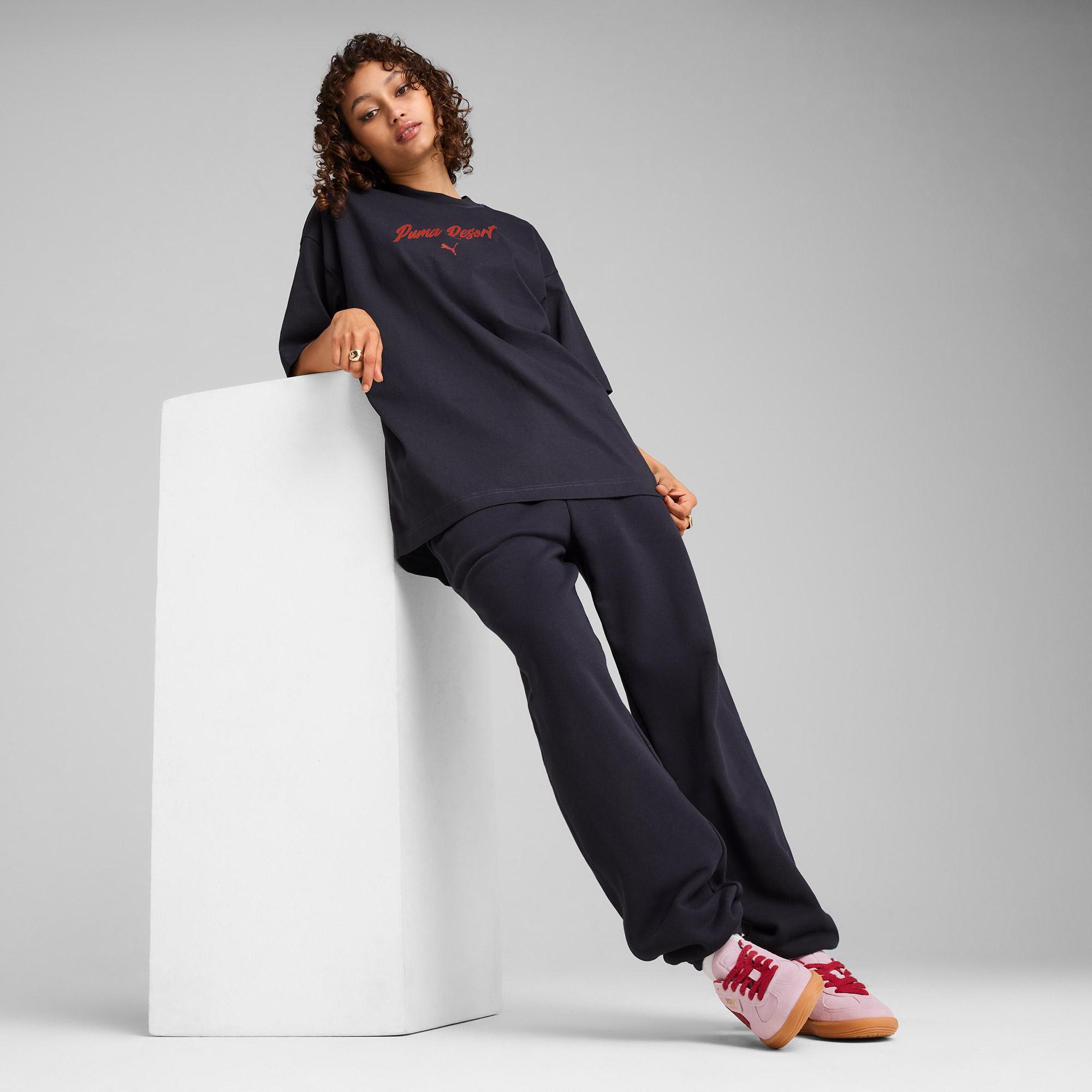 Puma Premium Ess Graphic Erkek Lacivert T-Shirt