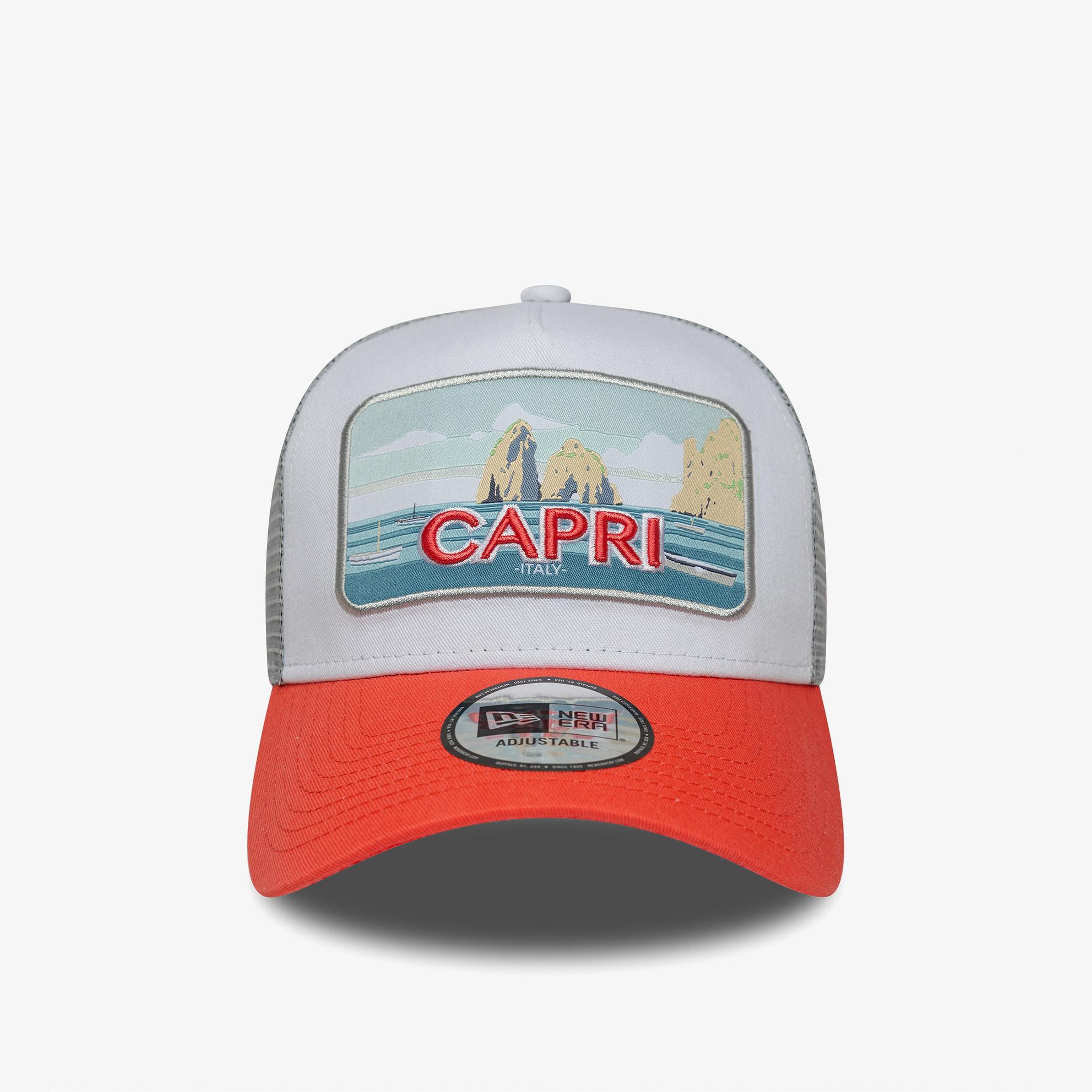 New Era Summer Trucker 9 Forty Capri Unisex Turuncu Şapka
