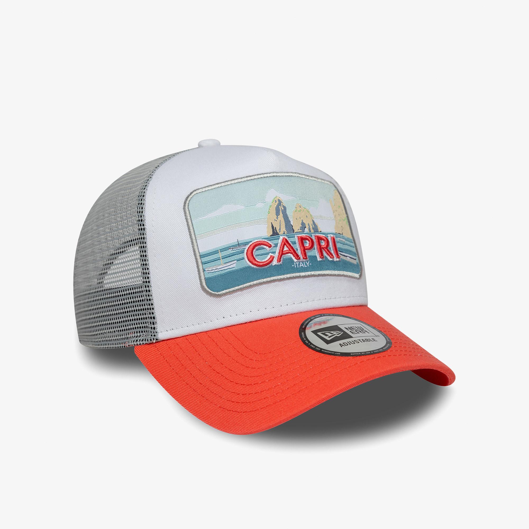 New Era Summer Trucker 9 Forty Capri Unisex Turuncu Şapka
