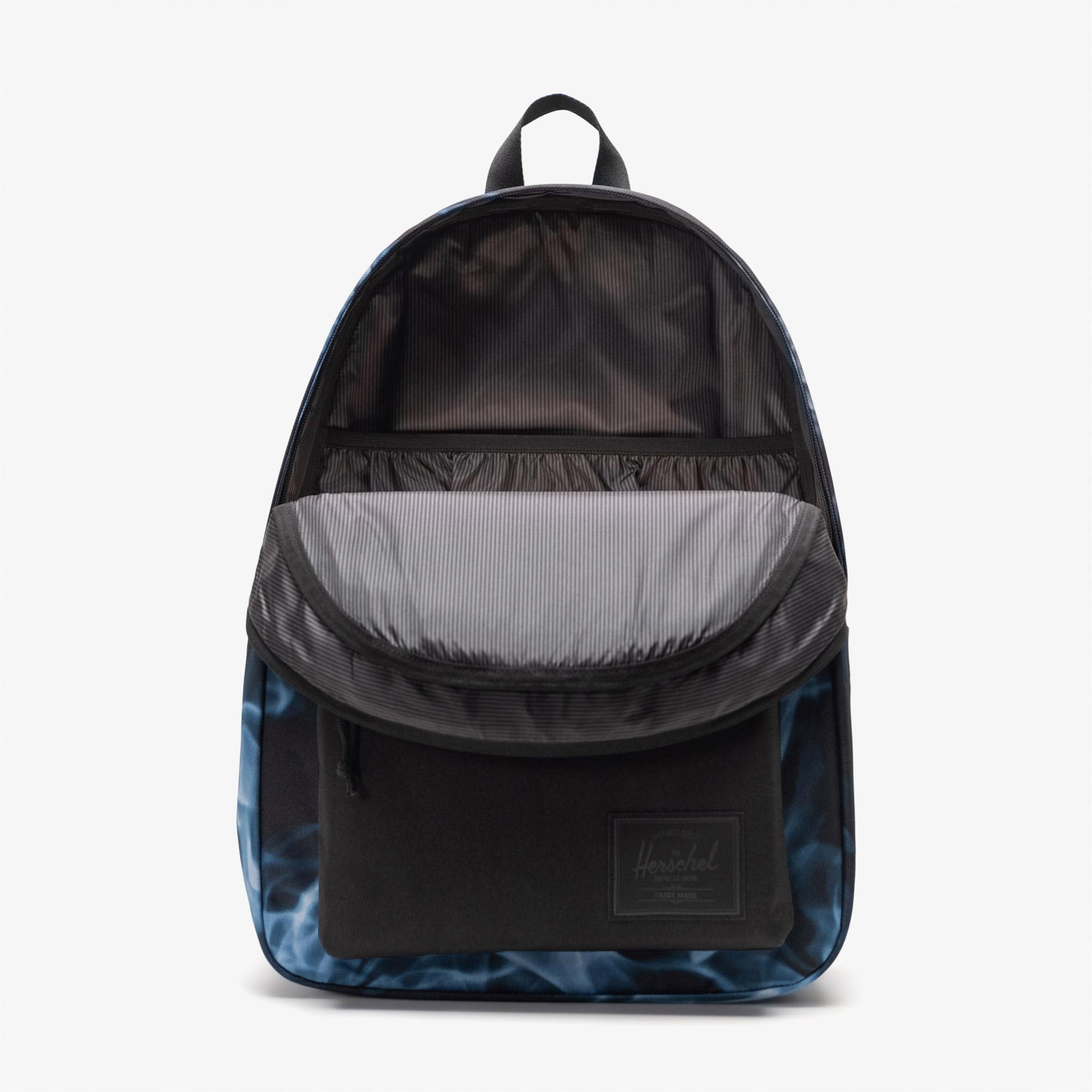Herschel Classic XL Unisex Siyah/Mavi Sırt Çantası
