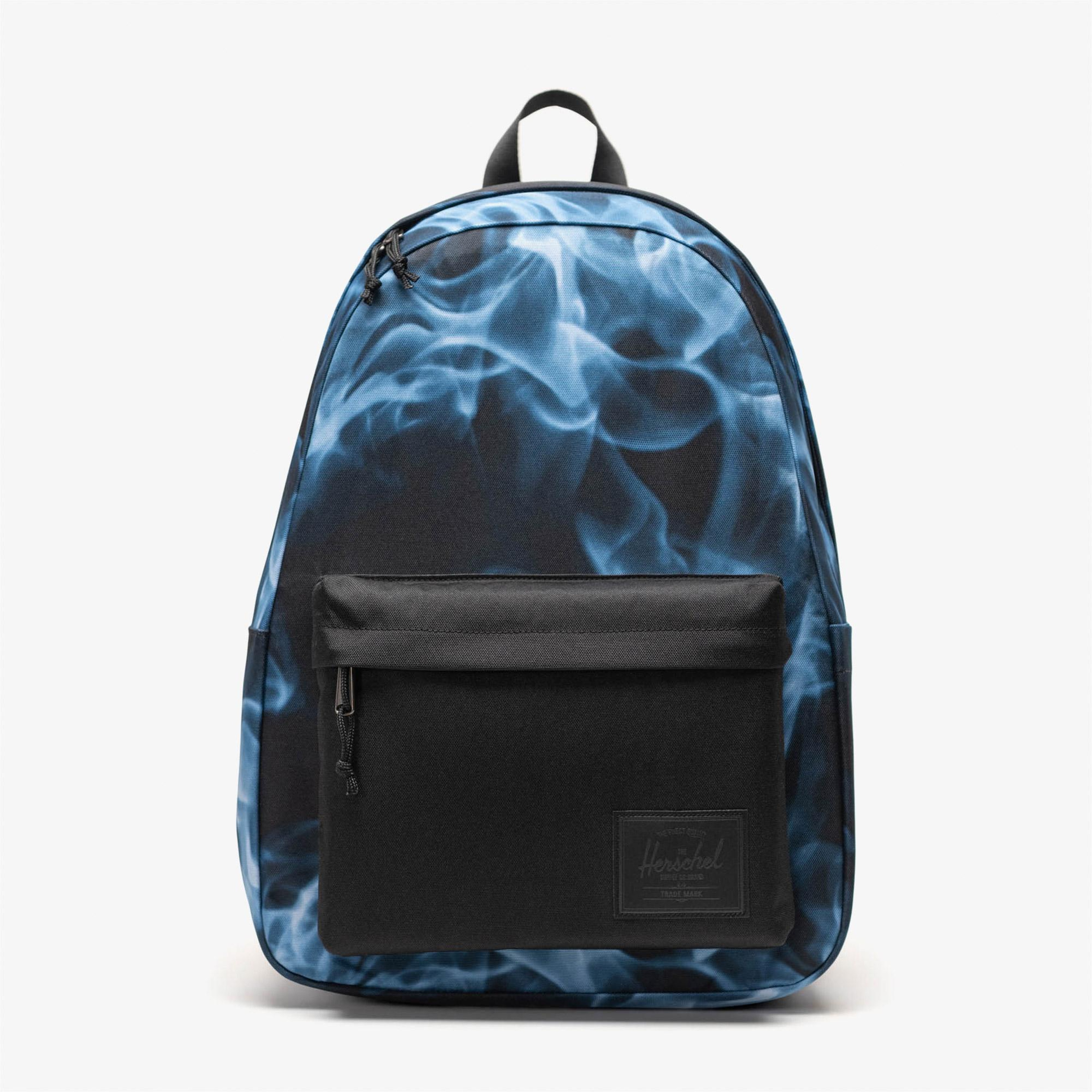 Herschel Classic XL Unisex Siyah/Mavi Sırt Çantası