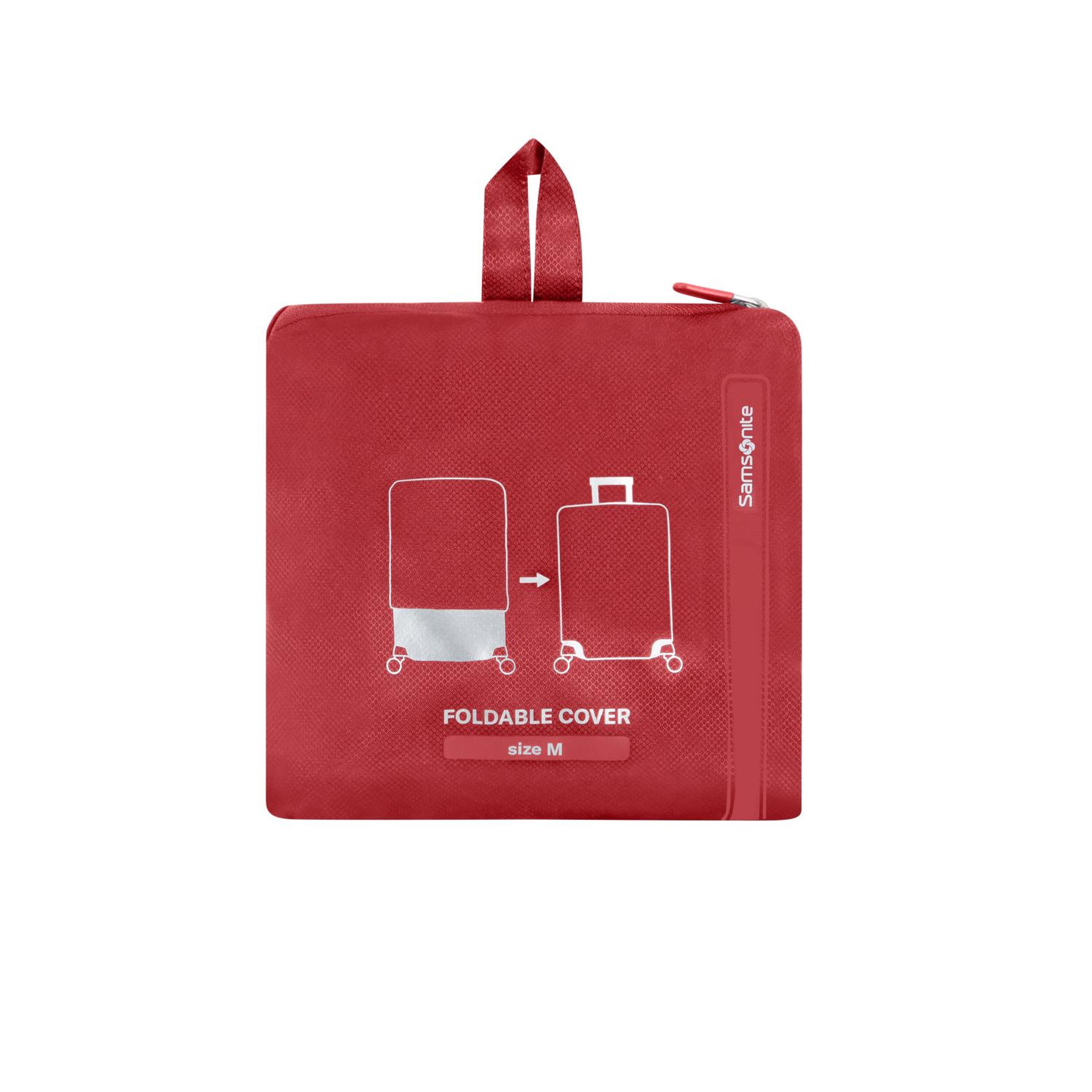 Samsonite Kırmızı Ta Revolution Valiz Kılıfı (M)