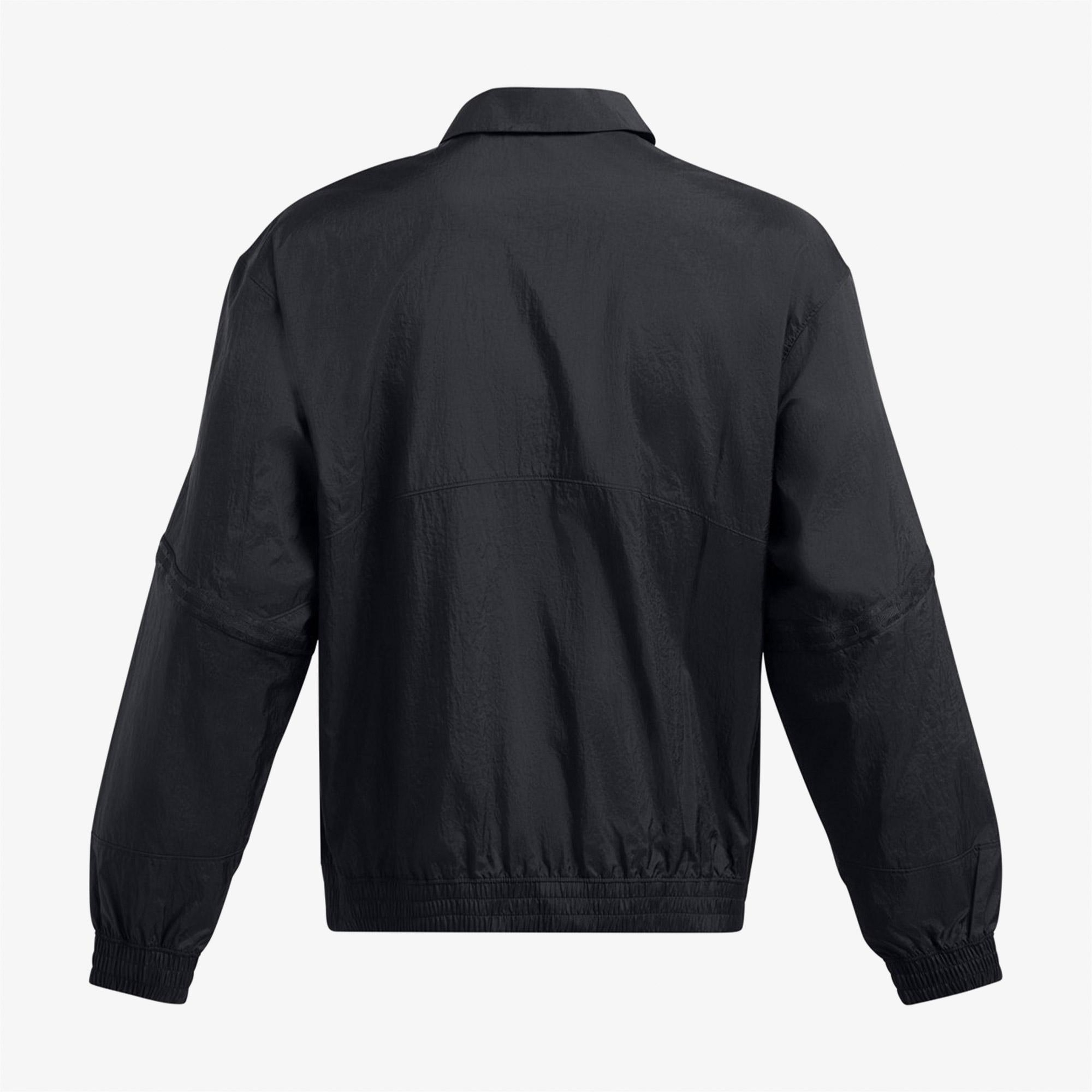 Under Armour 96 Terrace Drill Erkek Siyah Sweatshirt