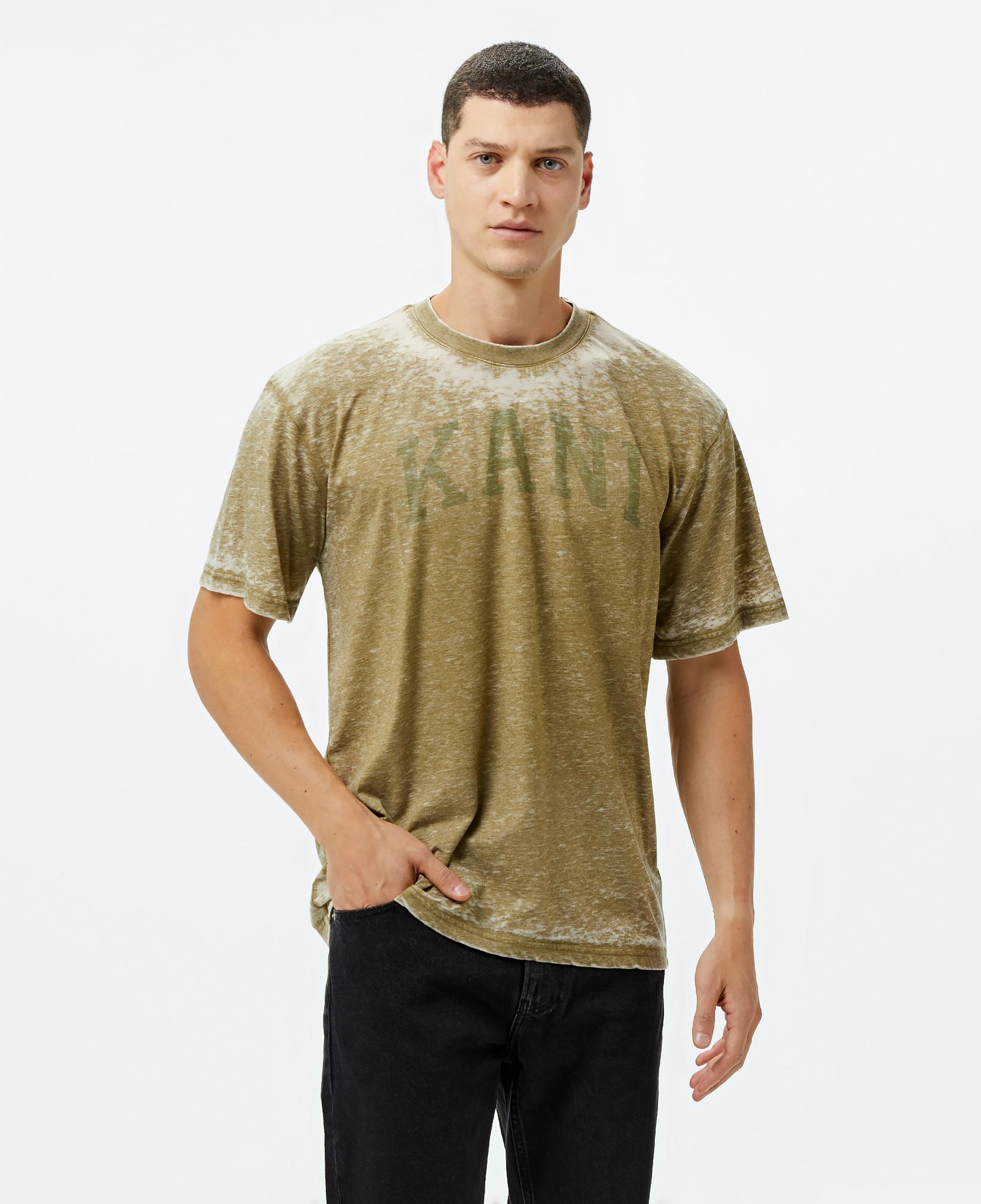 Karl Kani Serif Burnout Erkek Yeşil T-Shirt