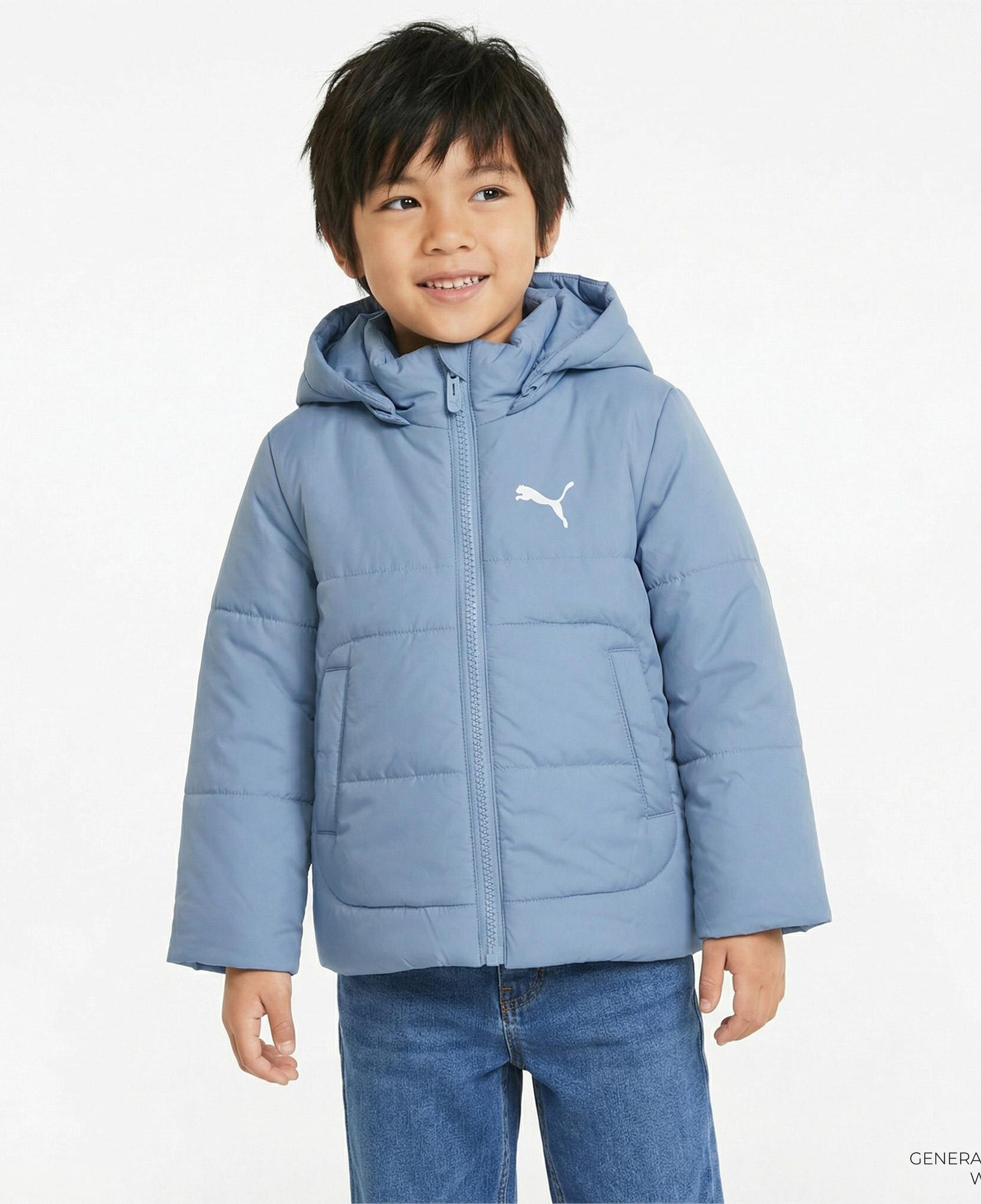 Puma Minicat Hooded Bebek Mavi Ceket
