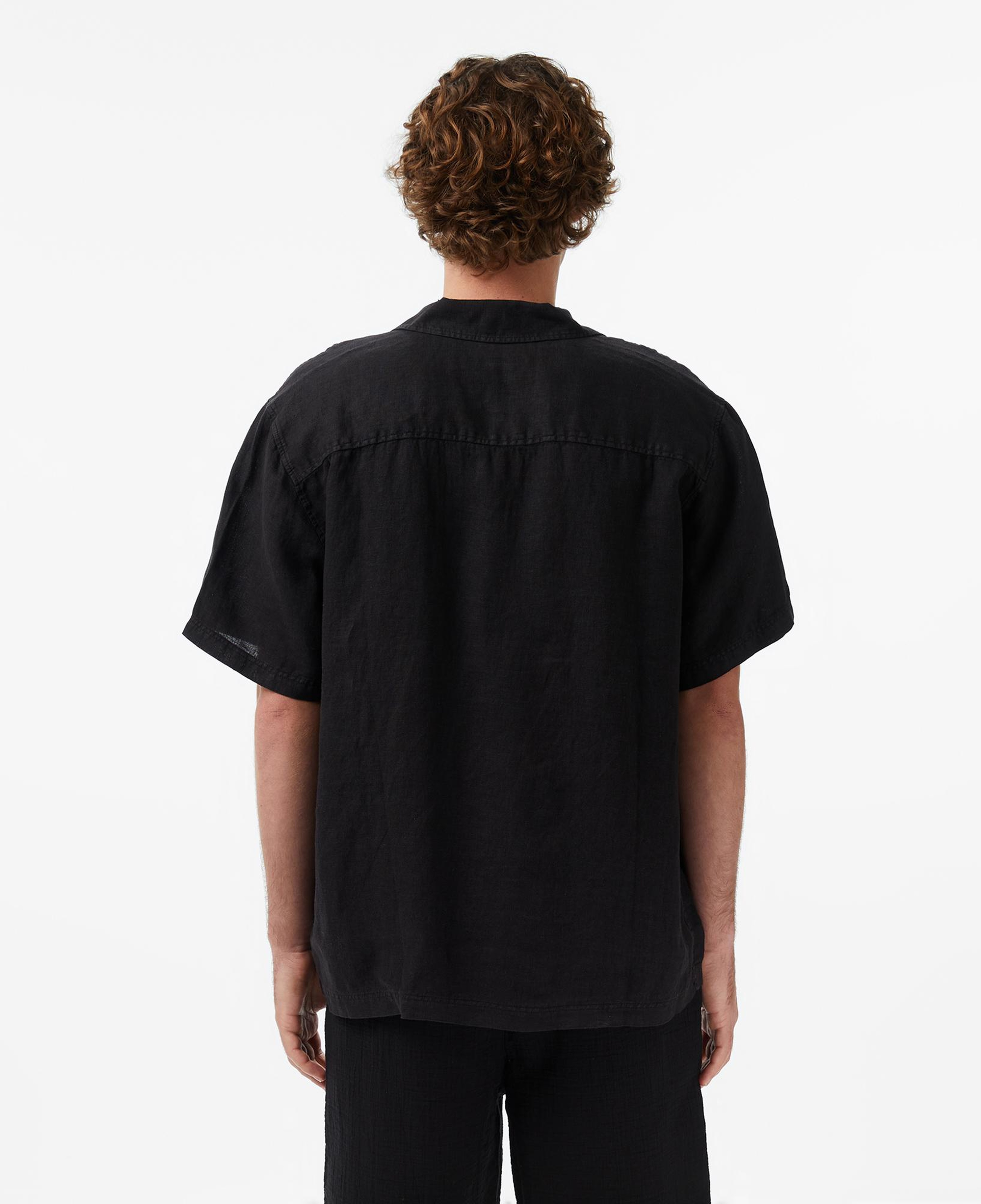 UNITED4 Regular Fit Erkek Siyah Gömlek