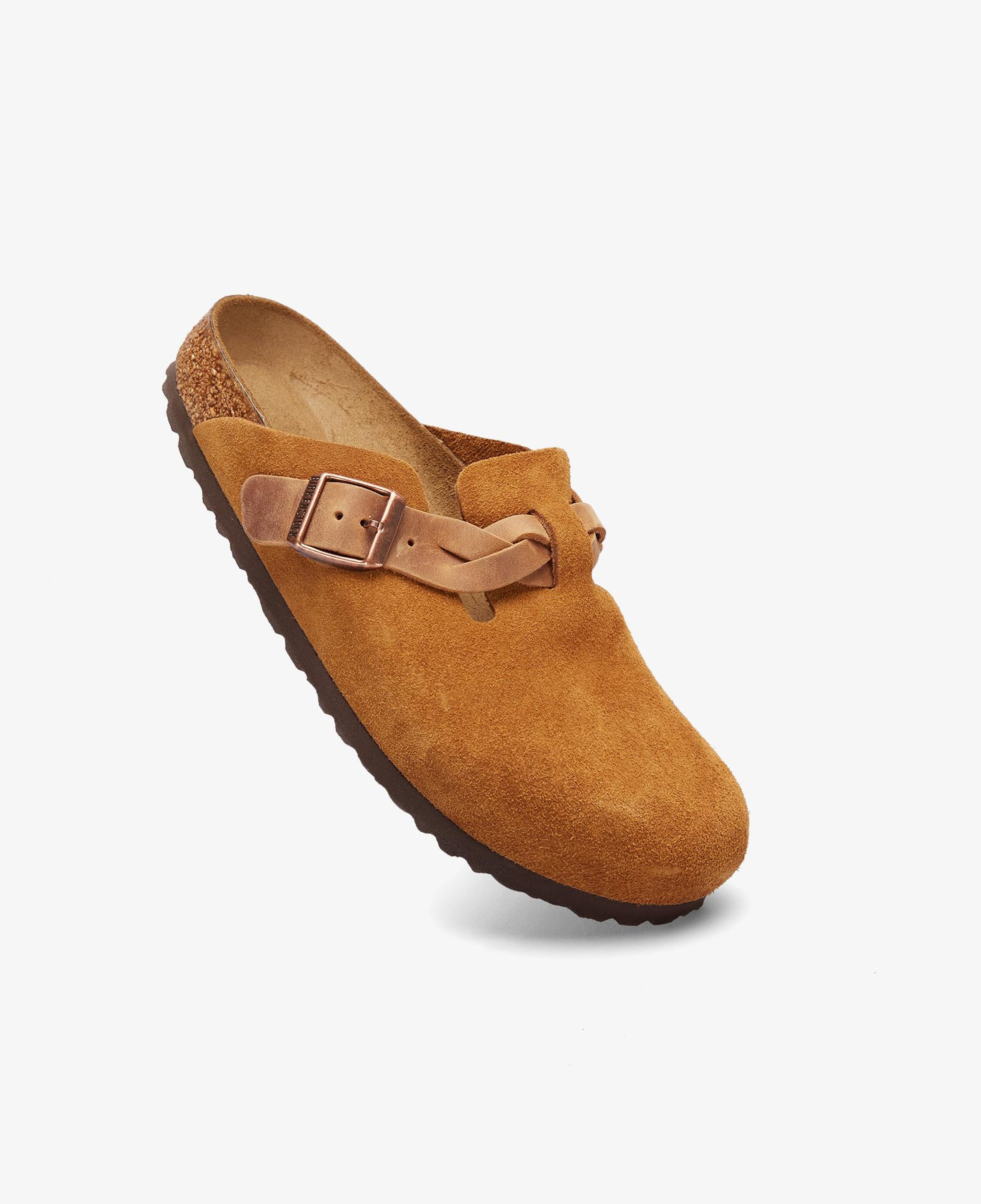 Birkenstock Boston Vl Braided Kadın Kahverengi Terlik