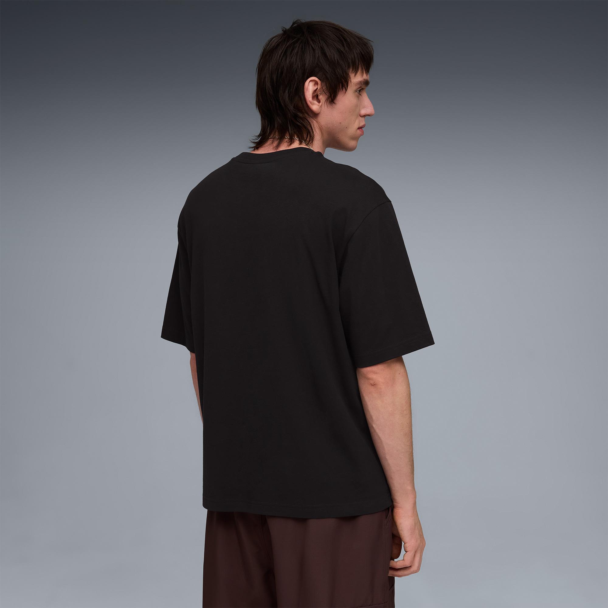 Puma Graphic  Erkek Siyah T-Shirt