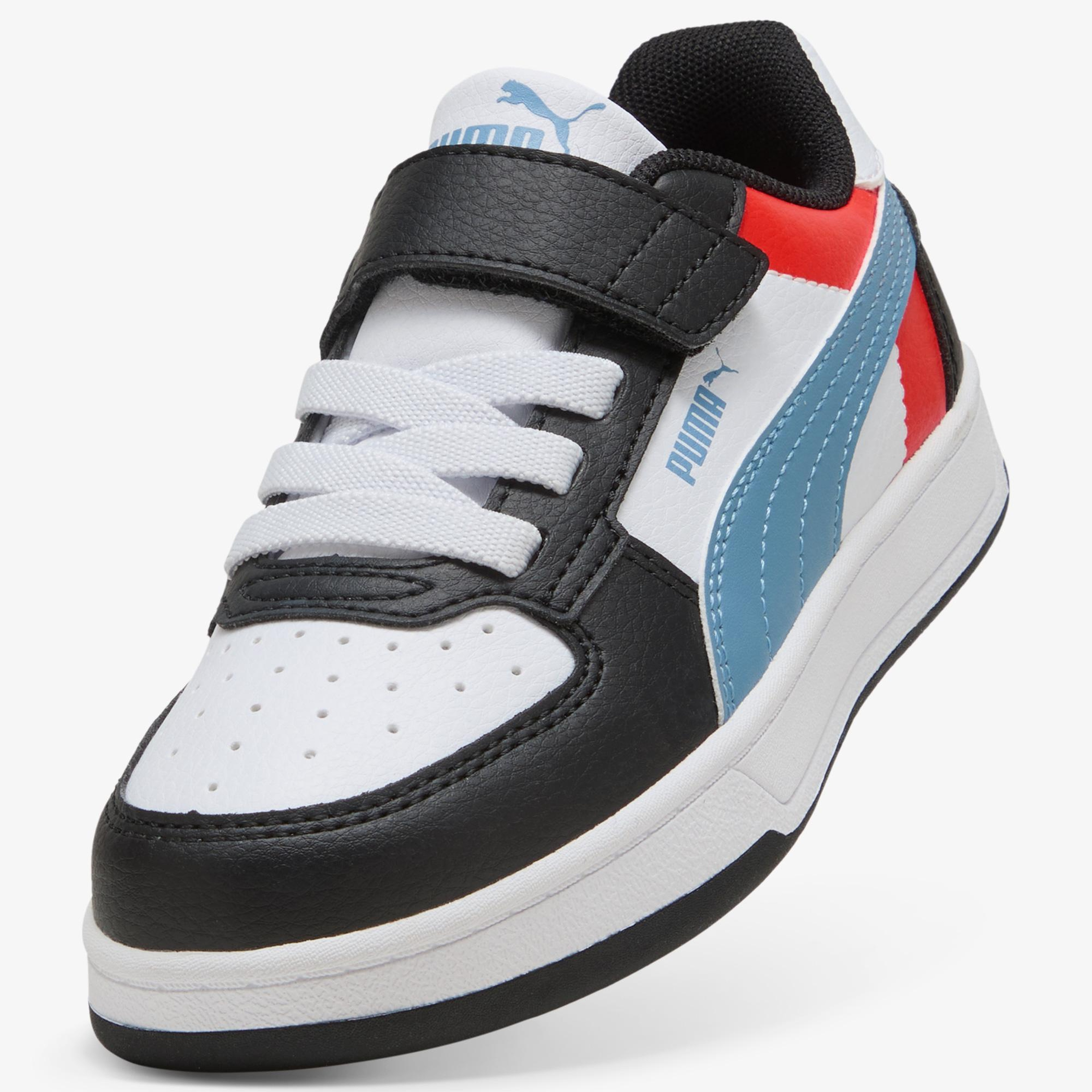 Puma Caven 2.0 Block Çocuk Beyaz Spor Ayakkabı