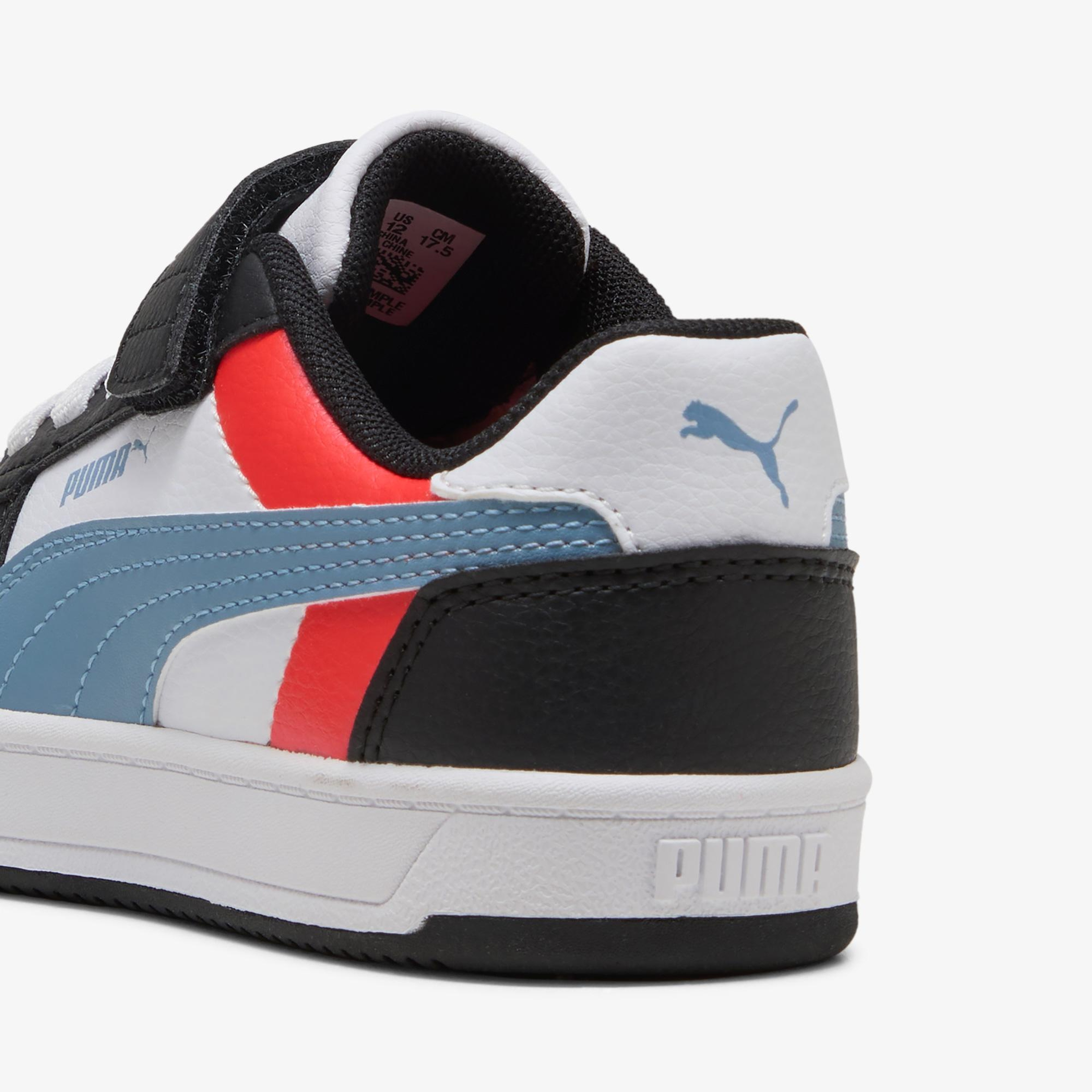 Puma Caven 2.0 Block Çocuk Beyaz Spor Ayakkabı