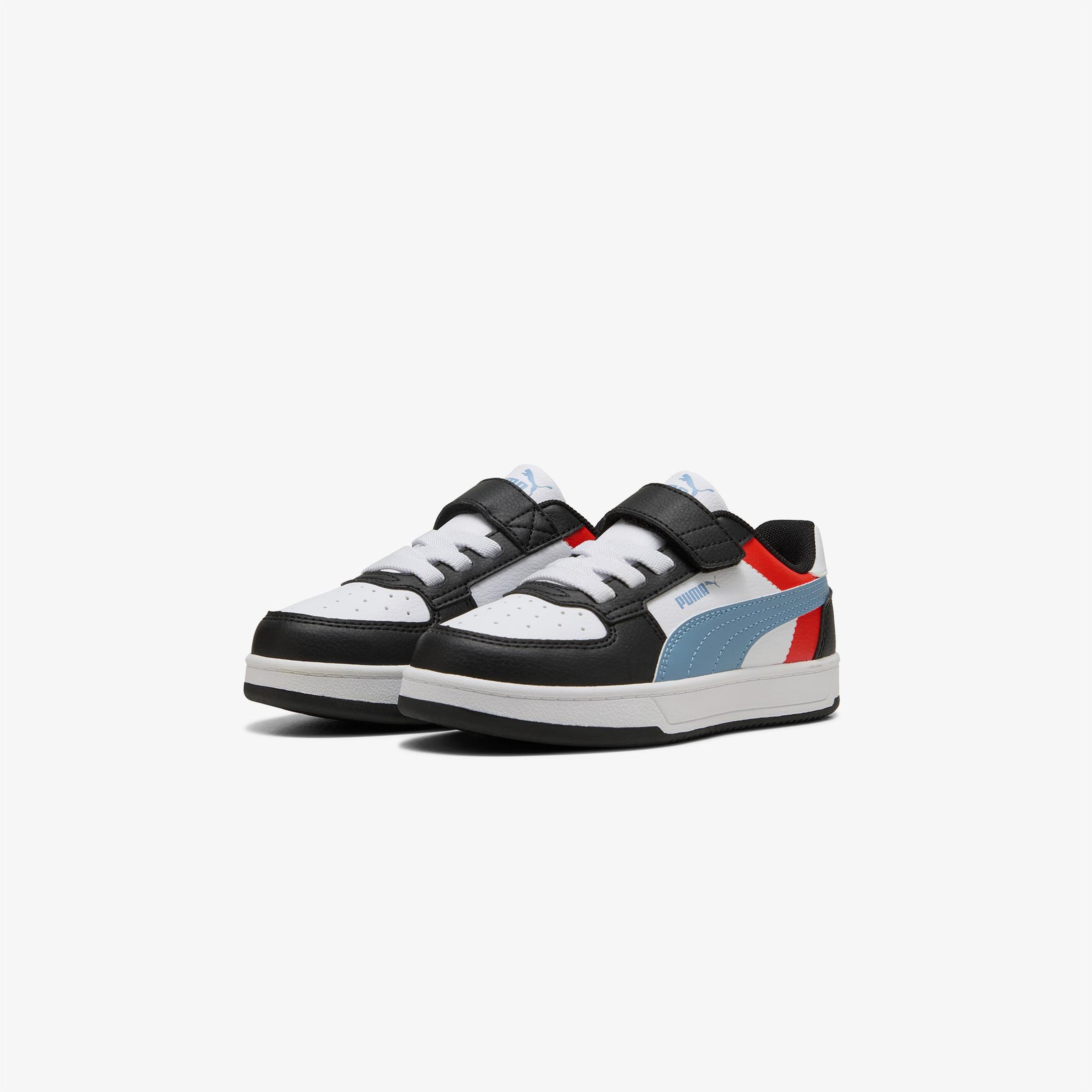 Puma Caven 2.0 Block Çocuk Beyaz Spor Ayakkabı