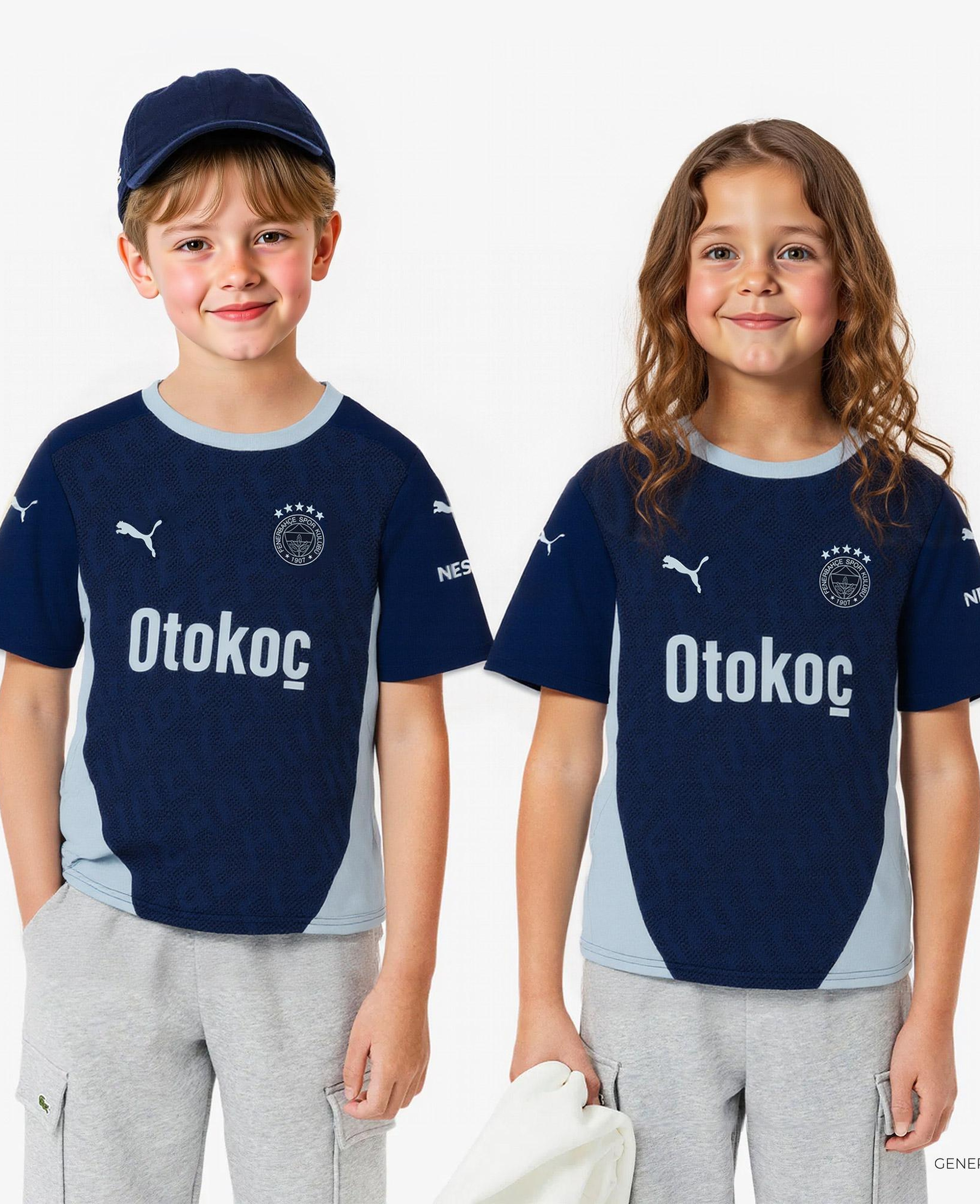 Puma Fenerbahçe Sk Alternatif Çocuk Mavi Forma