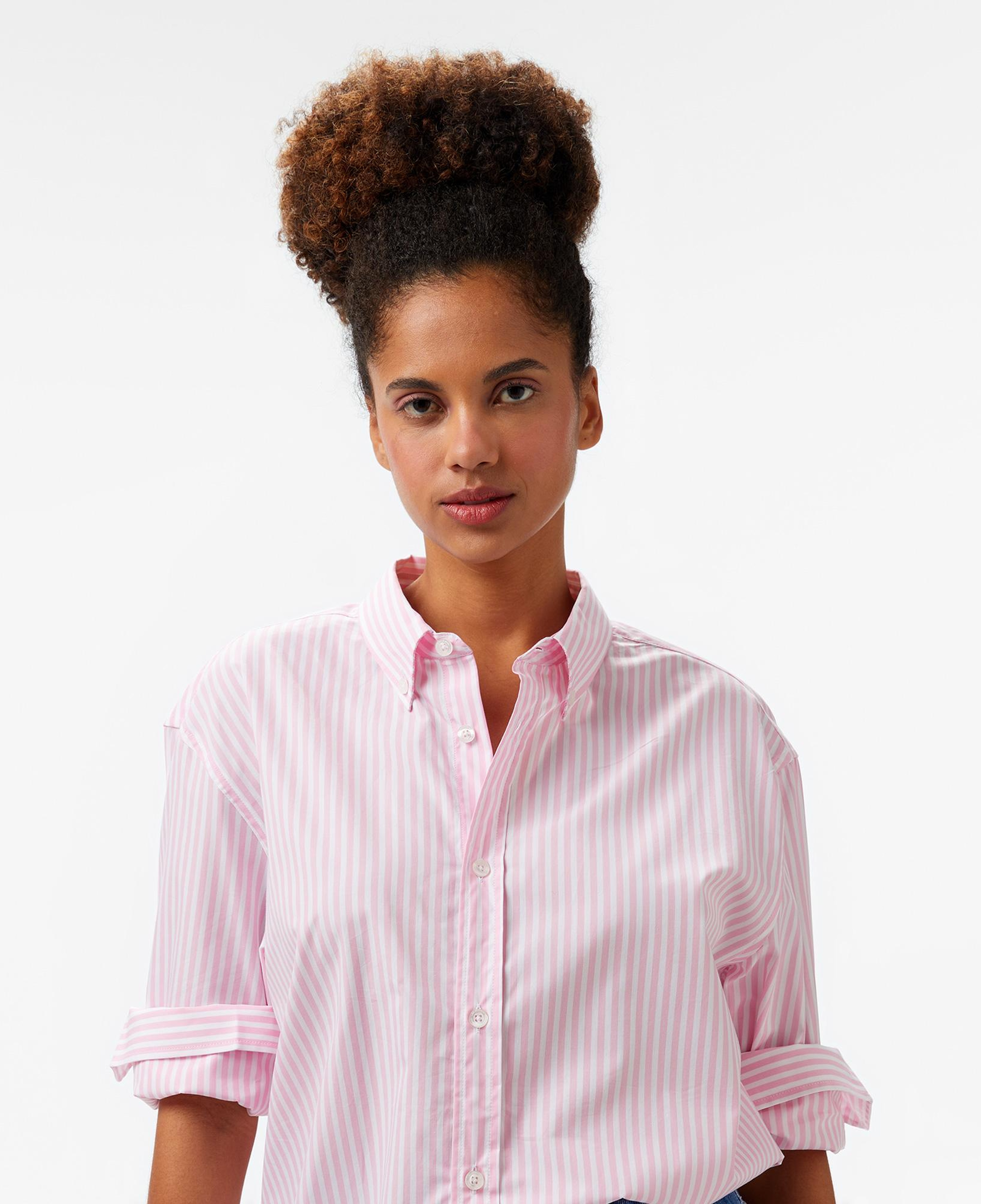 Les Benjamins Unisex Pembe Gömlek