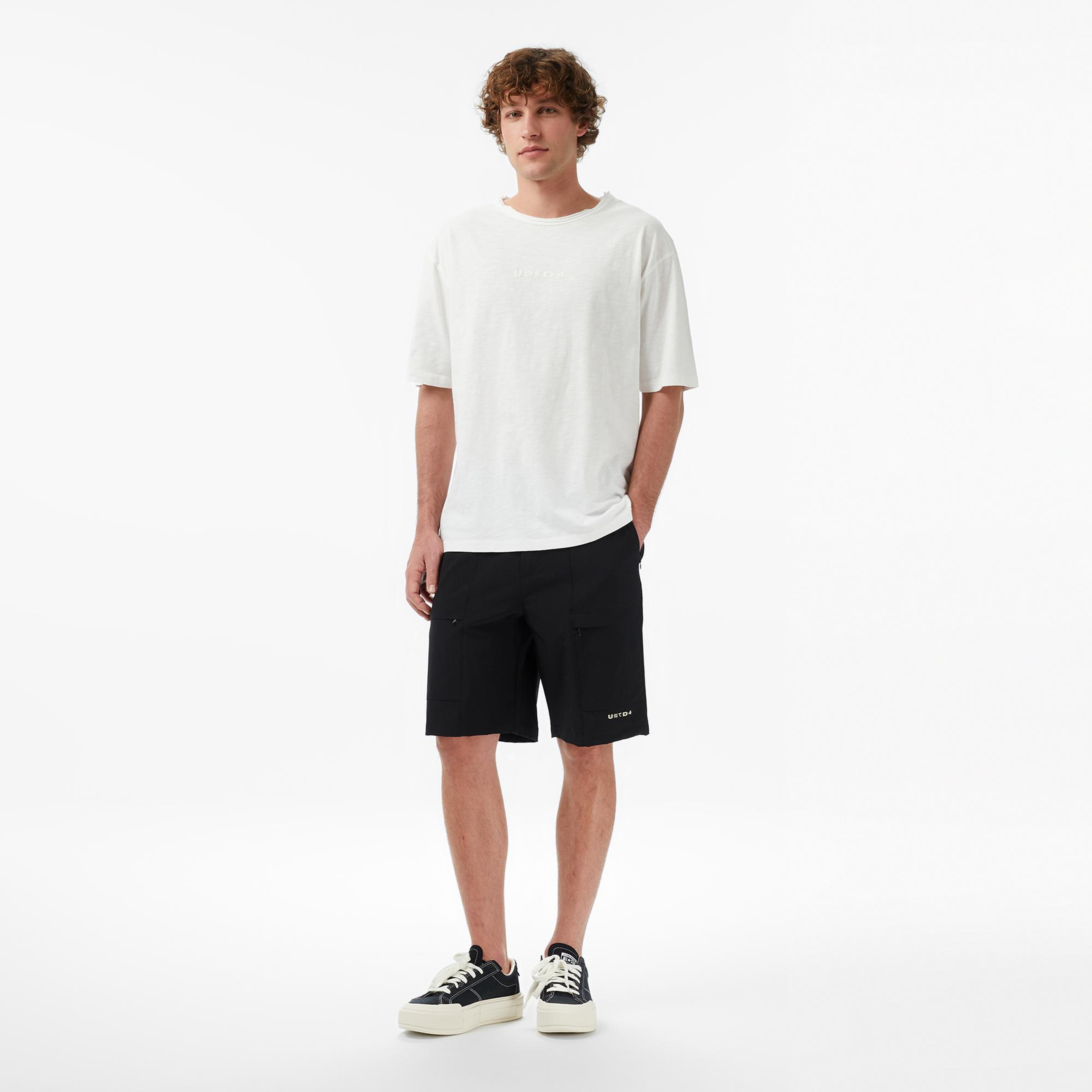 UNITED4 Regular Fit Erkek Bej T-Shirt