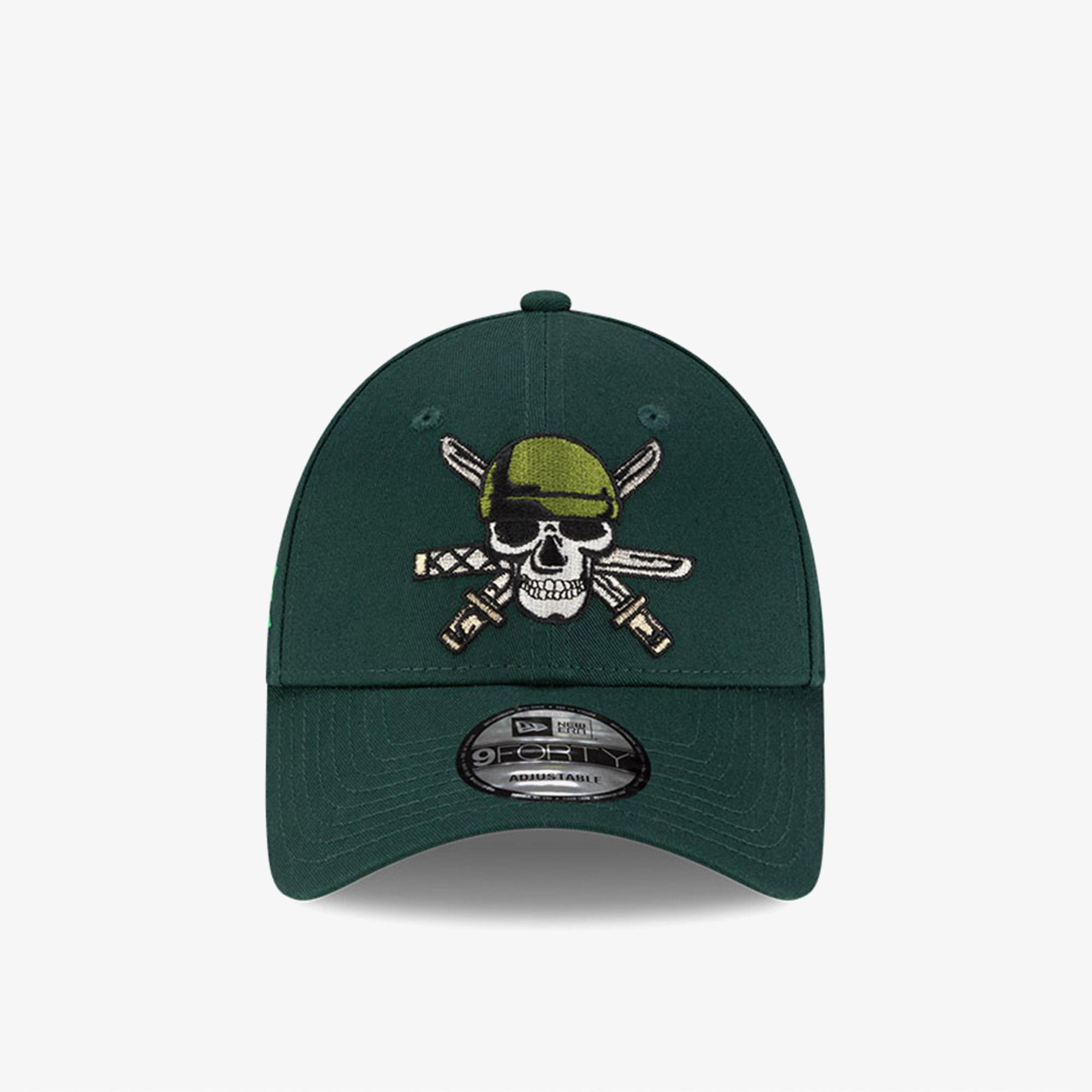 New Era X One Piece Zoro Unisex Yeşil Şapka