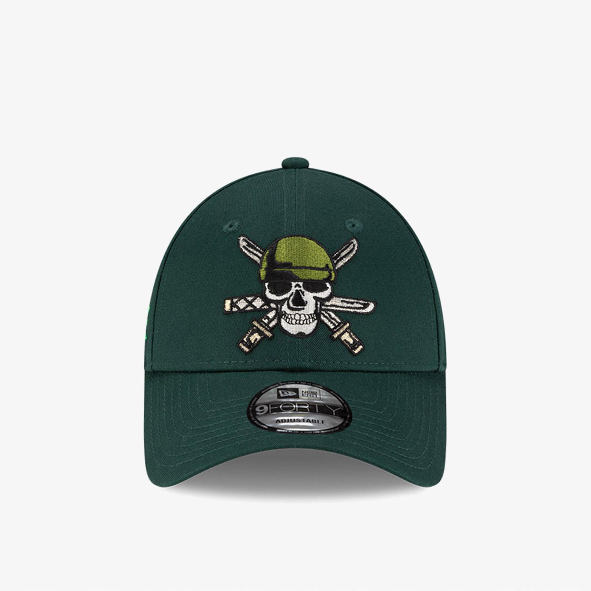 New Era X One Piece Zoro Unisex Yeşil Şapka