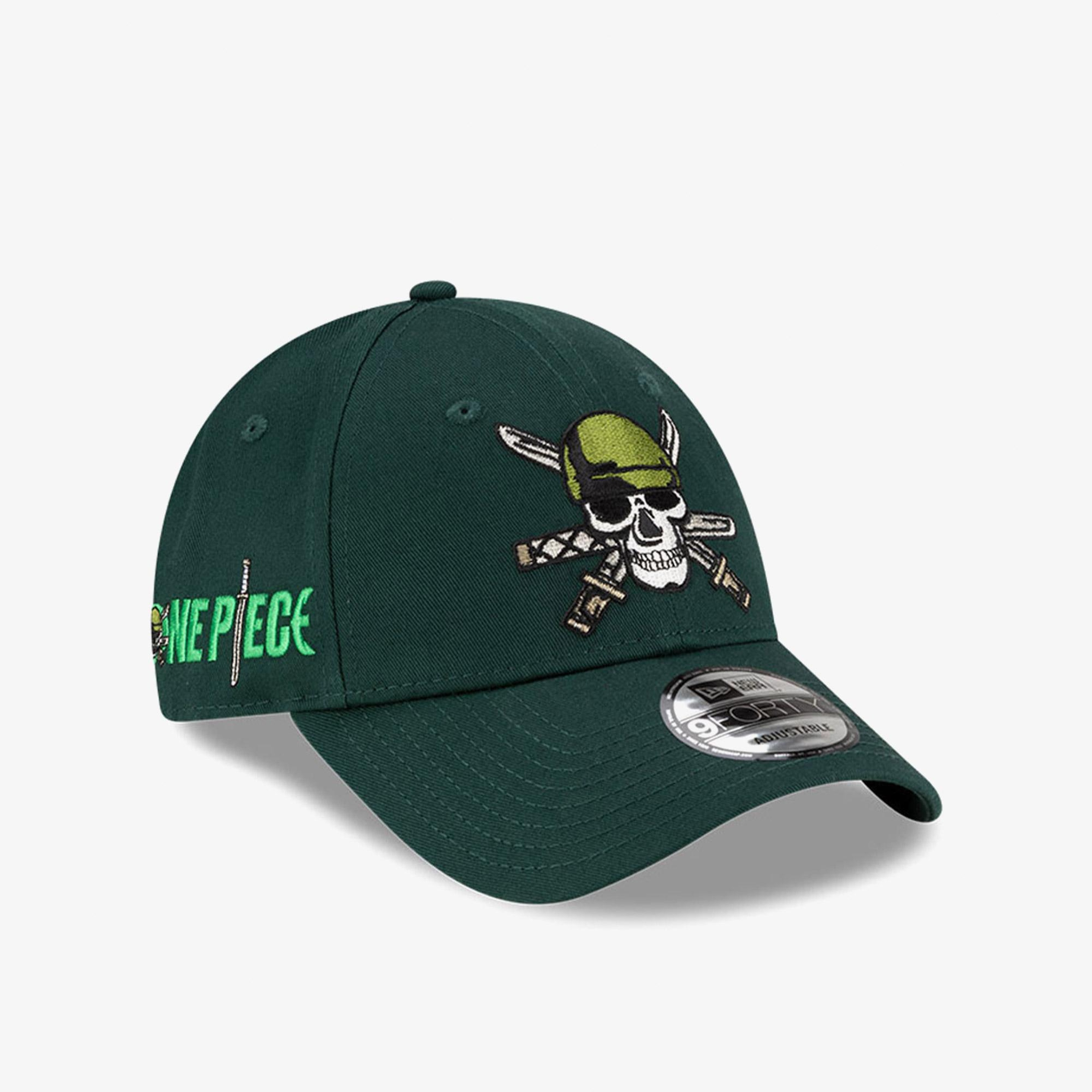 New Era X One Piece Zoro Unisex Yeşil Şapka