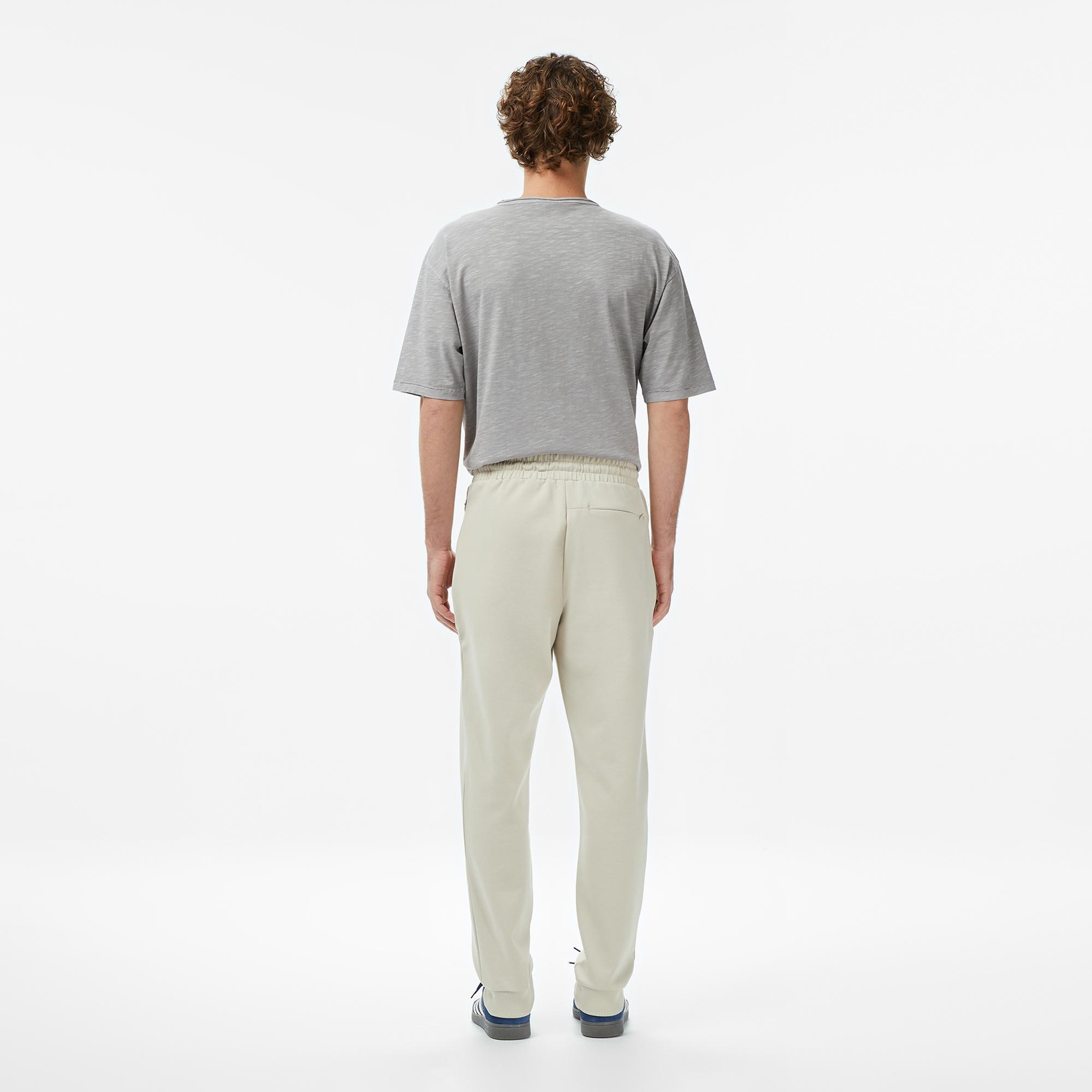 UNITED4 Regular Fit Erkek Krem Eşofman Altı