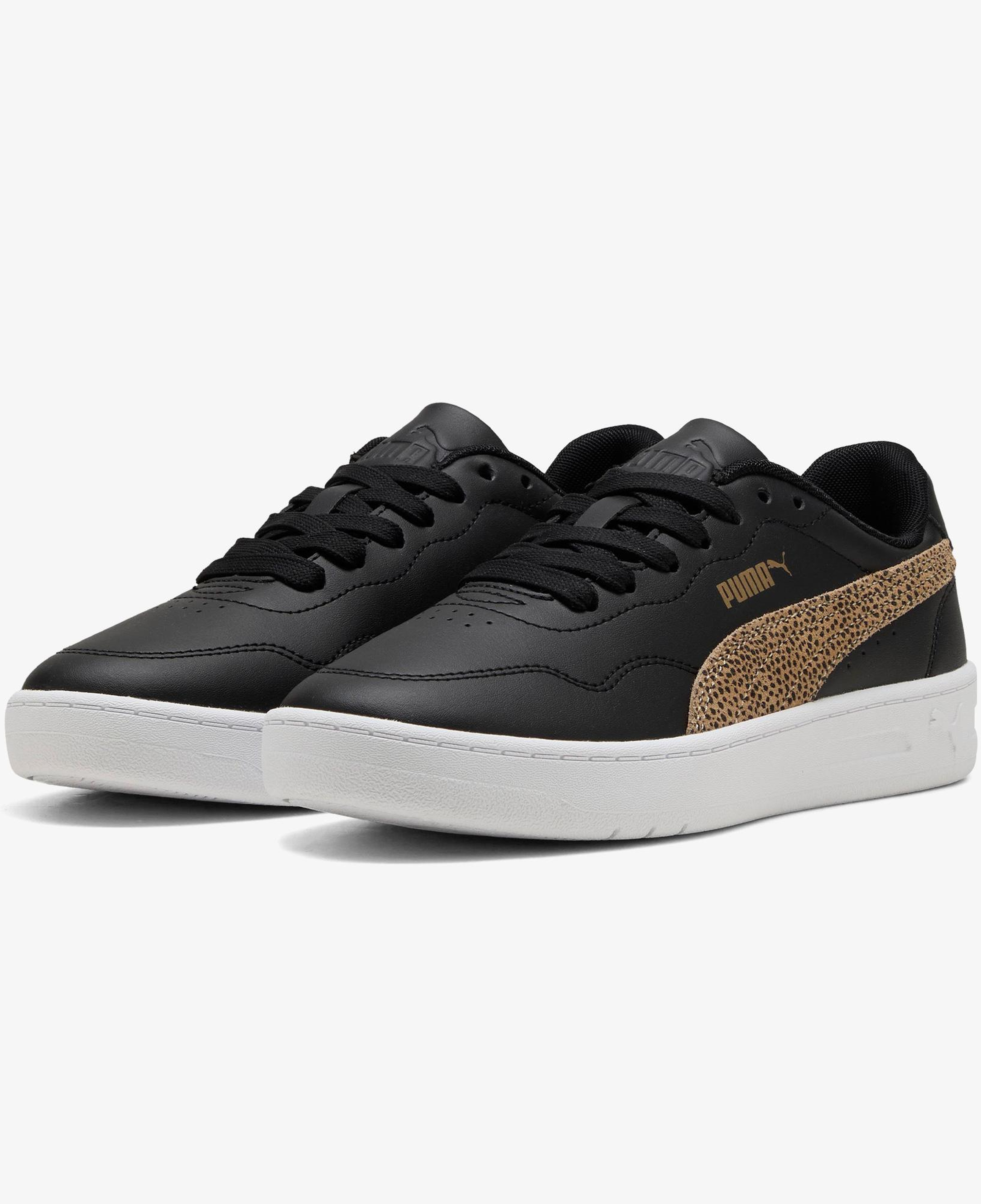 Puma Court Lally Topcat Kadın Siyah Spor Ayakkabı