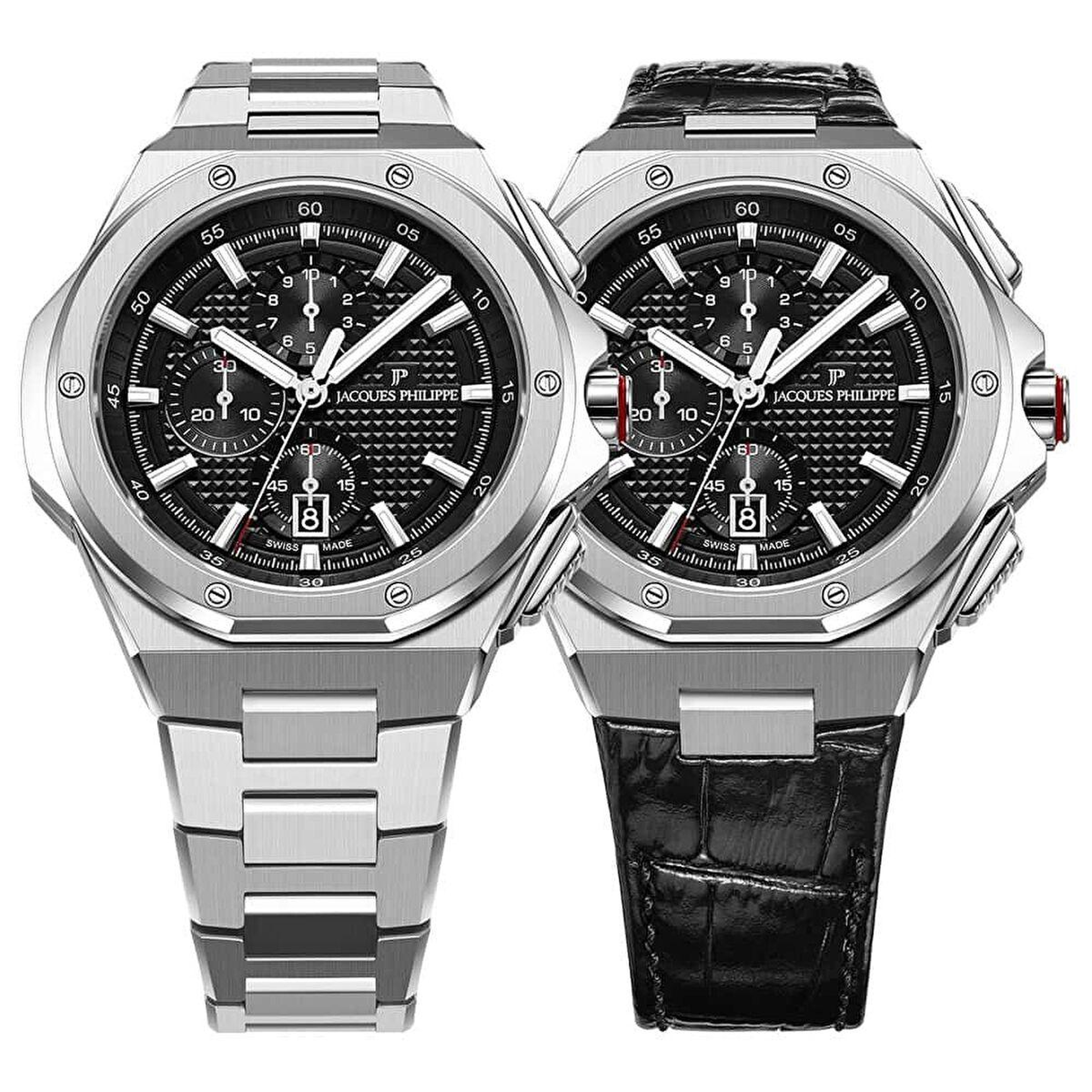 Jacques Philippe JPQGC481316XS Erkek Kol Saati ve Yedek Kordon