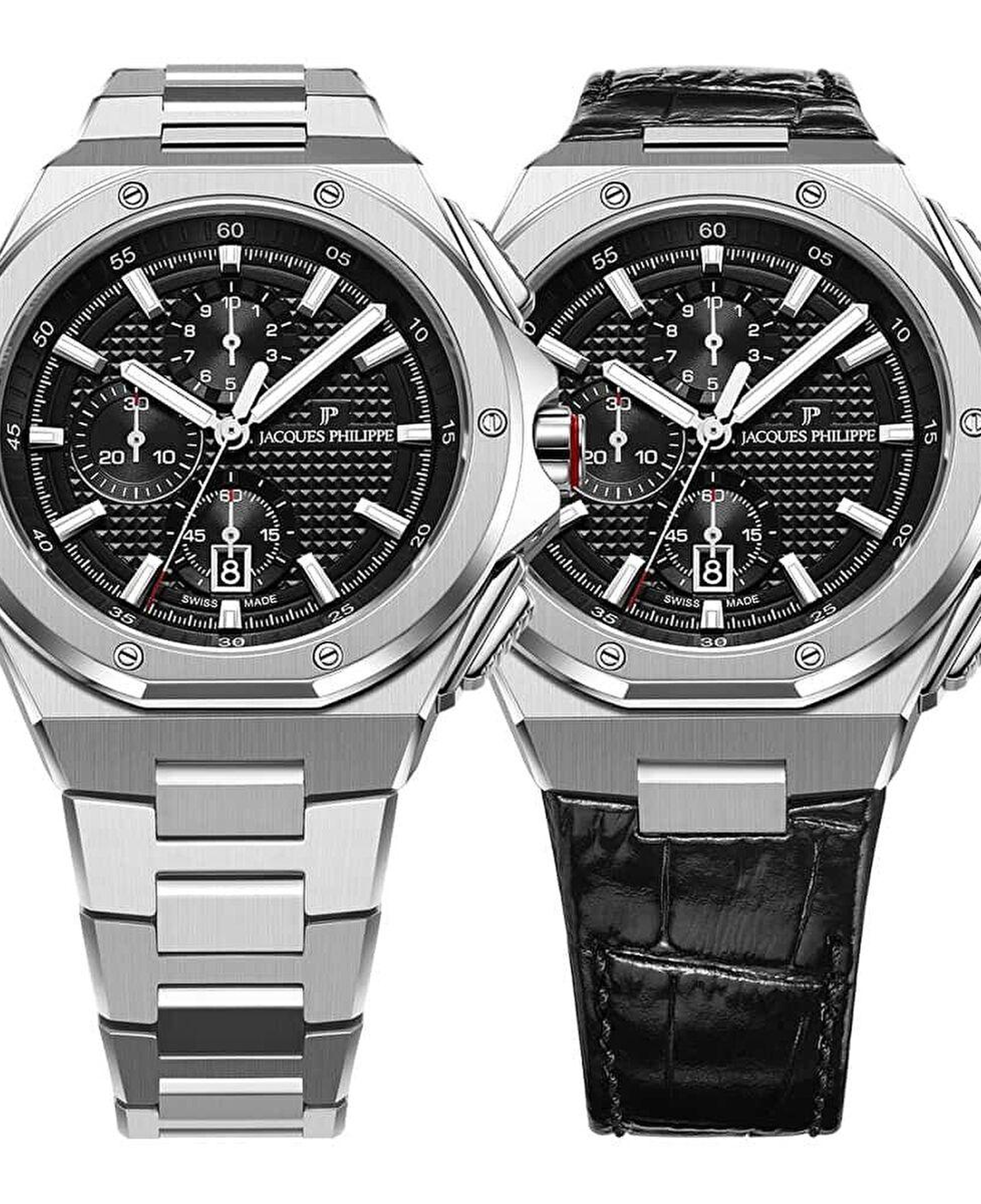 Jacques Philippe JPQGC481316XS Erkek Kol Saati ve Yedek Kordon