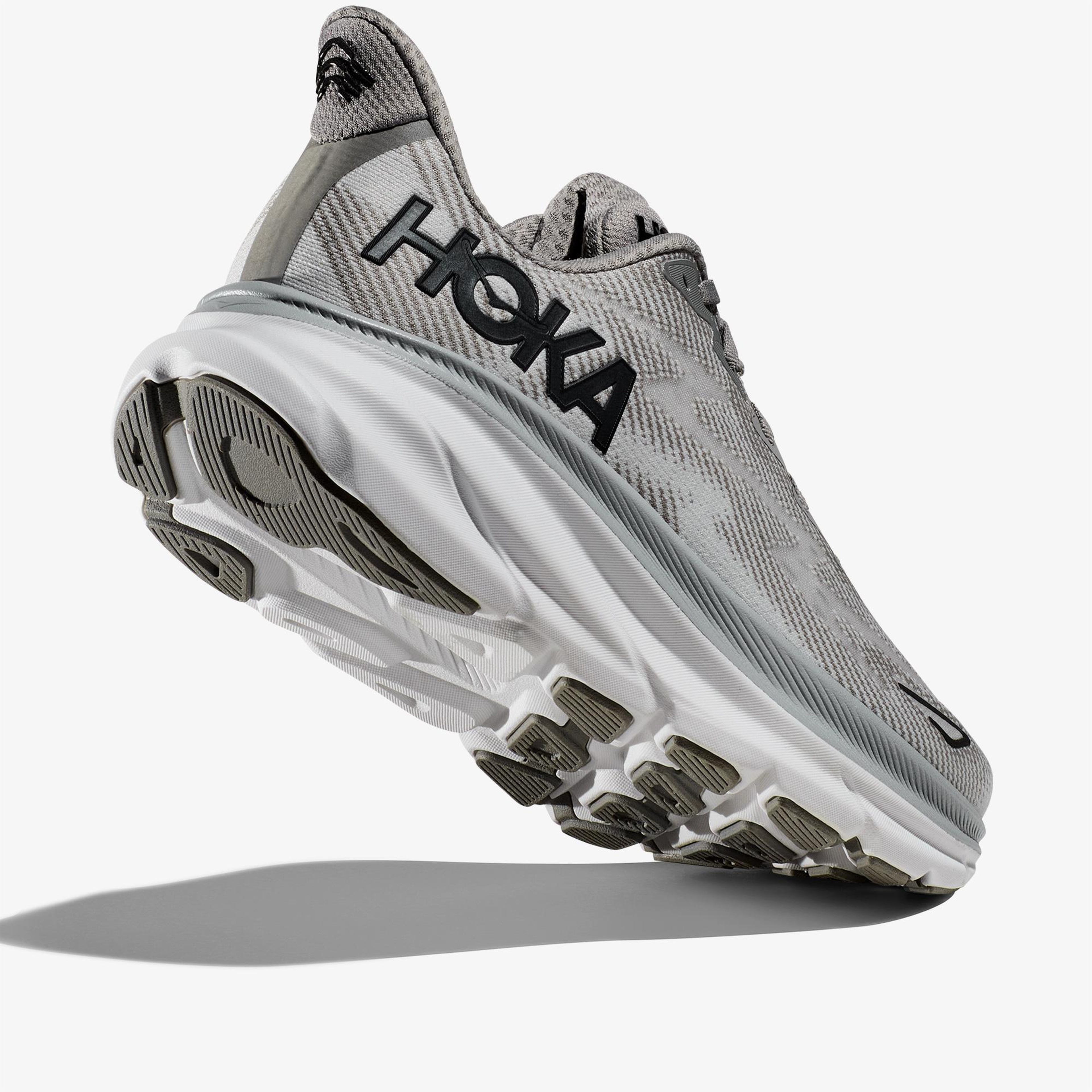 Hoka Clifton 9 Erkek Gri Koşu Ayakkabısı