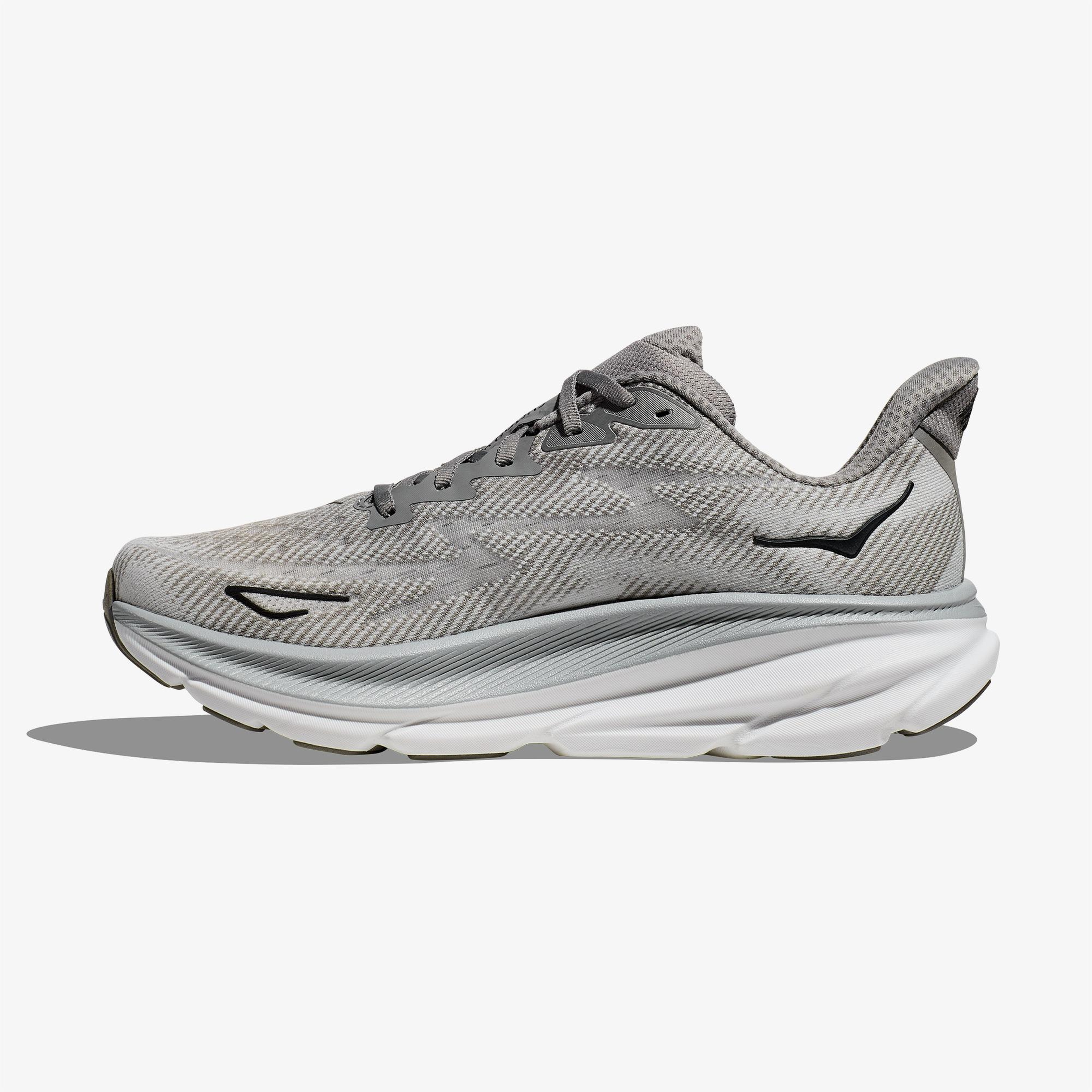 Hoka Clifton 9 Erkek Gri Koşu Ayakkabısı