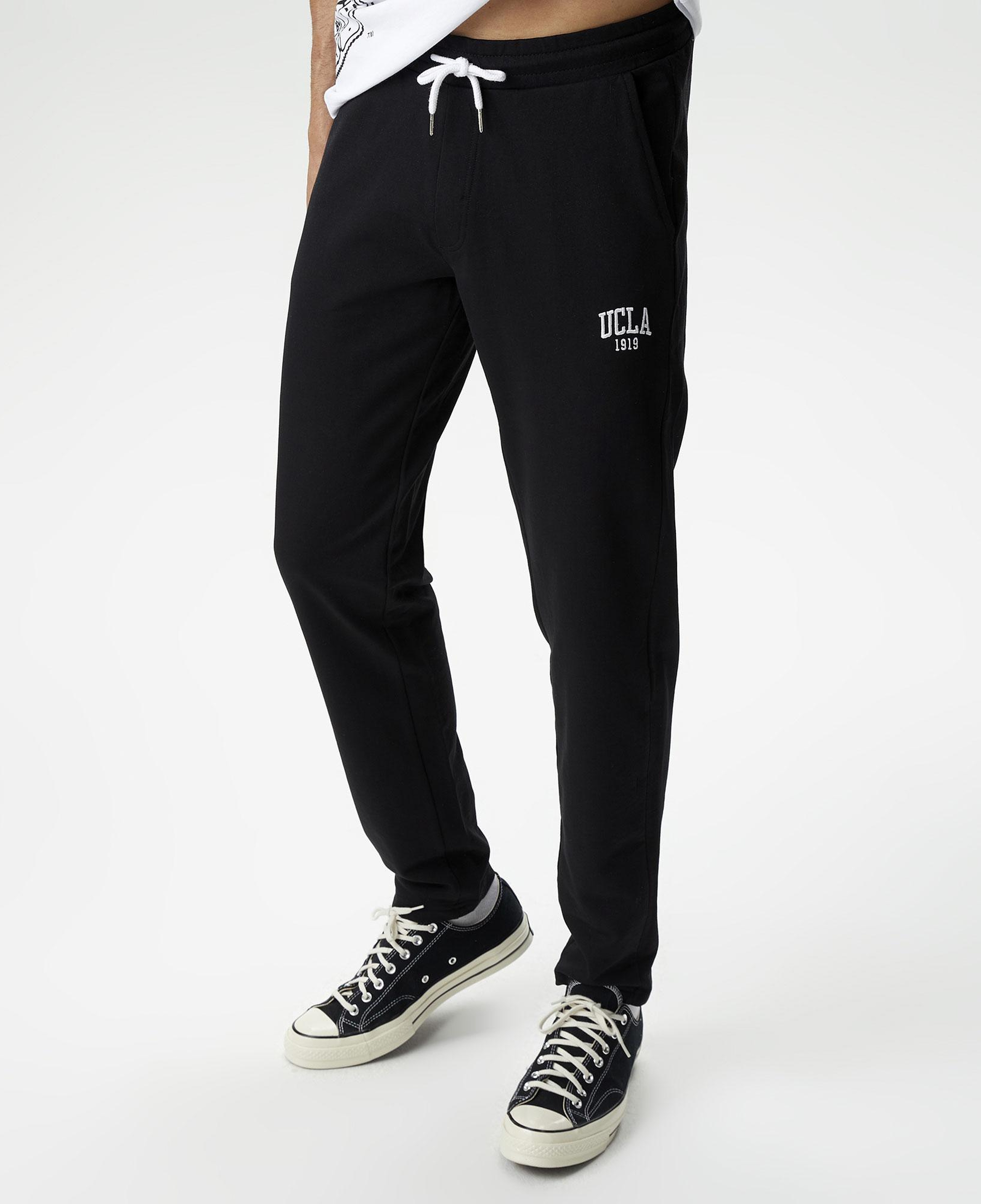 Ucla Connor Erkek Siyah Eşofman Altı