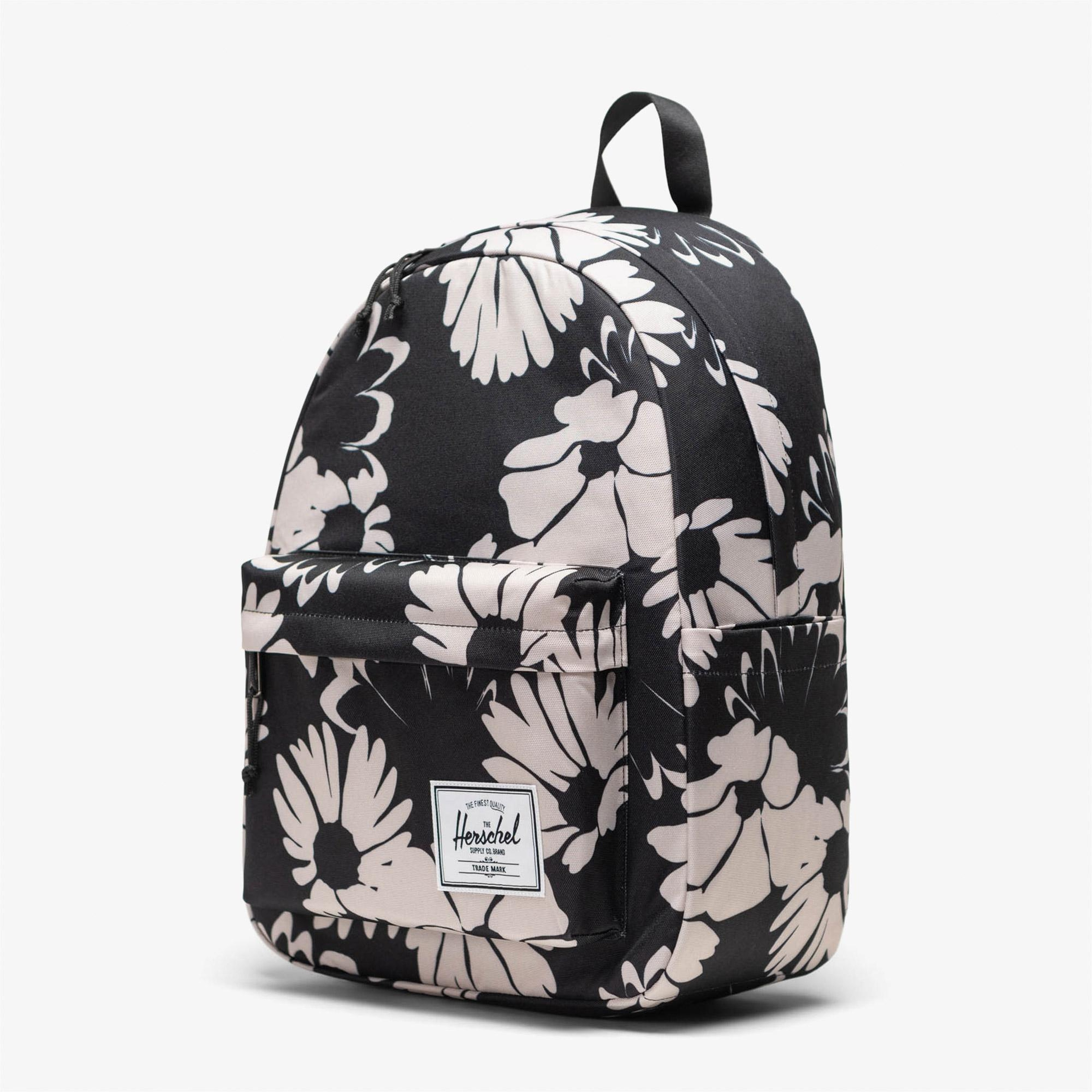 Herschel Classic Floral Unisex Siyah Sırt Çantası