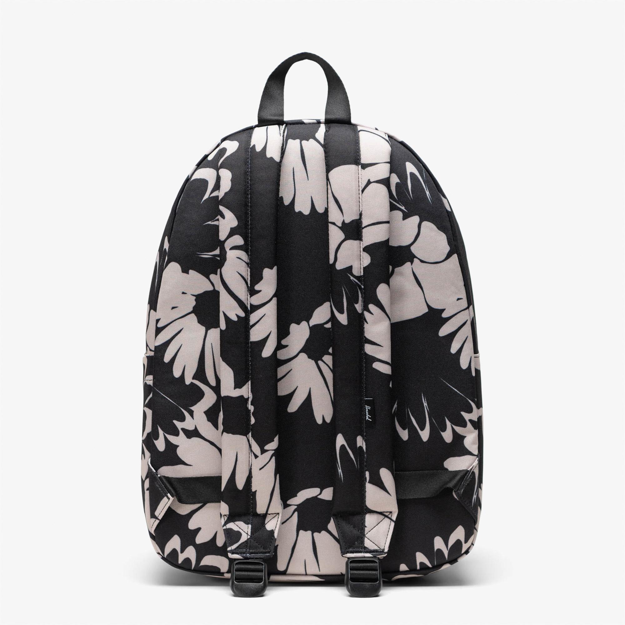 Herschel Classic Floral Unisex Siyah Sırt Çantası