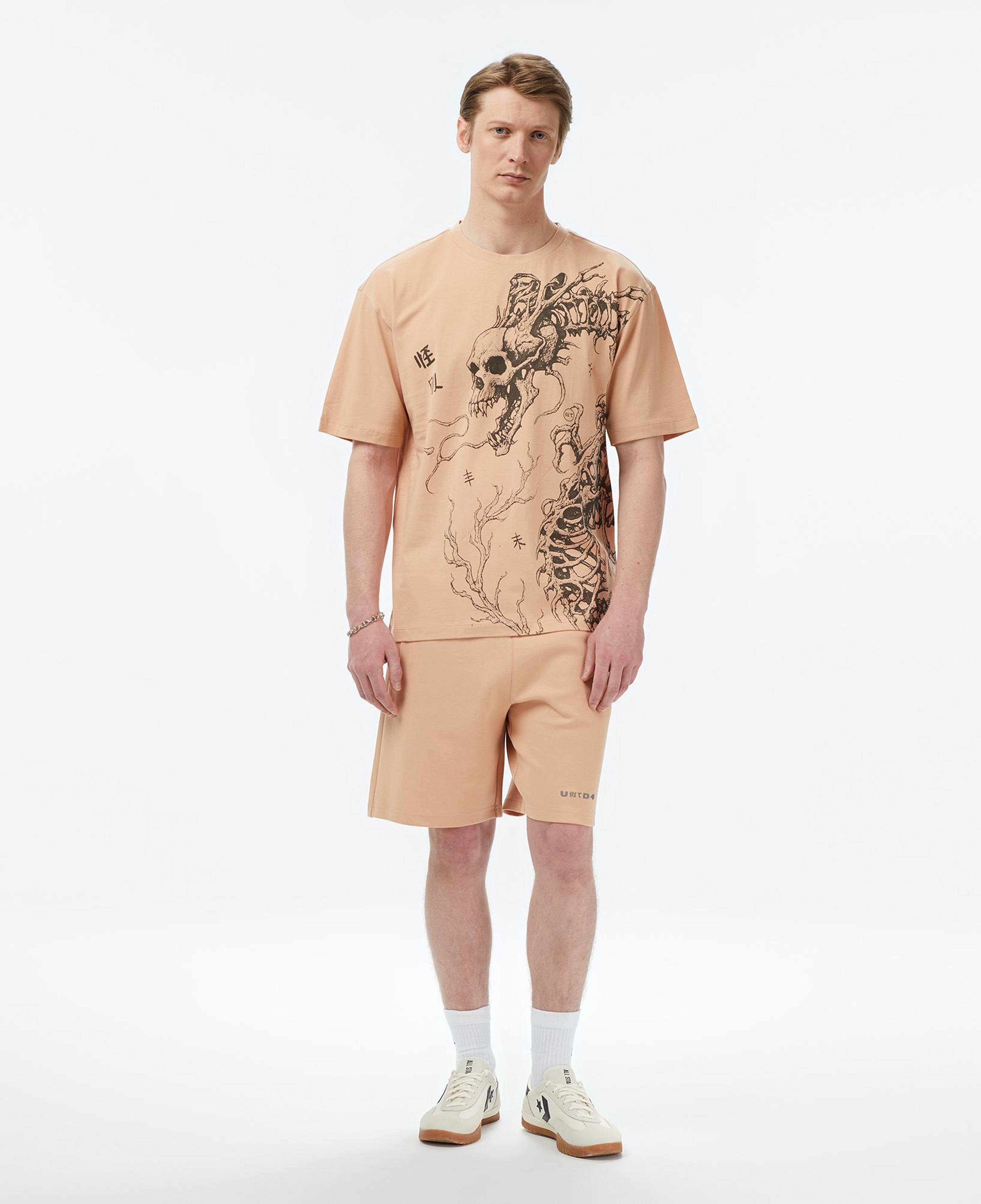 UNITED4 Regular Fit Erkek Mor T-Shirt