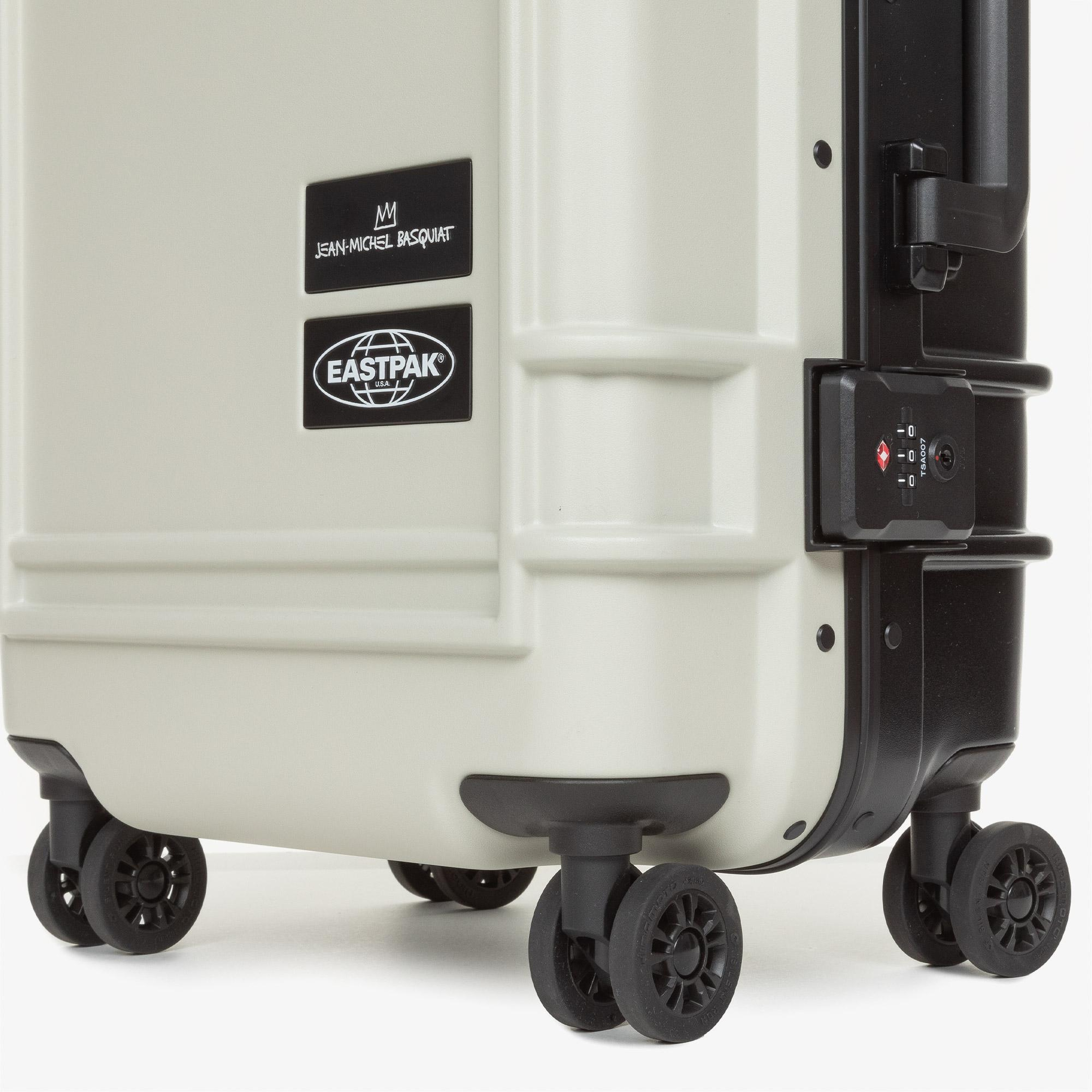 Eastpak X Basquiat R Case Spinner 55cm Unisex Beyaz Valiz
